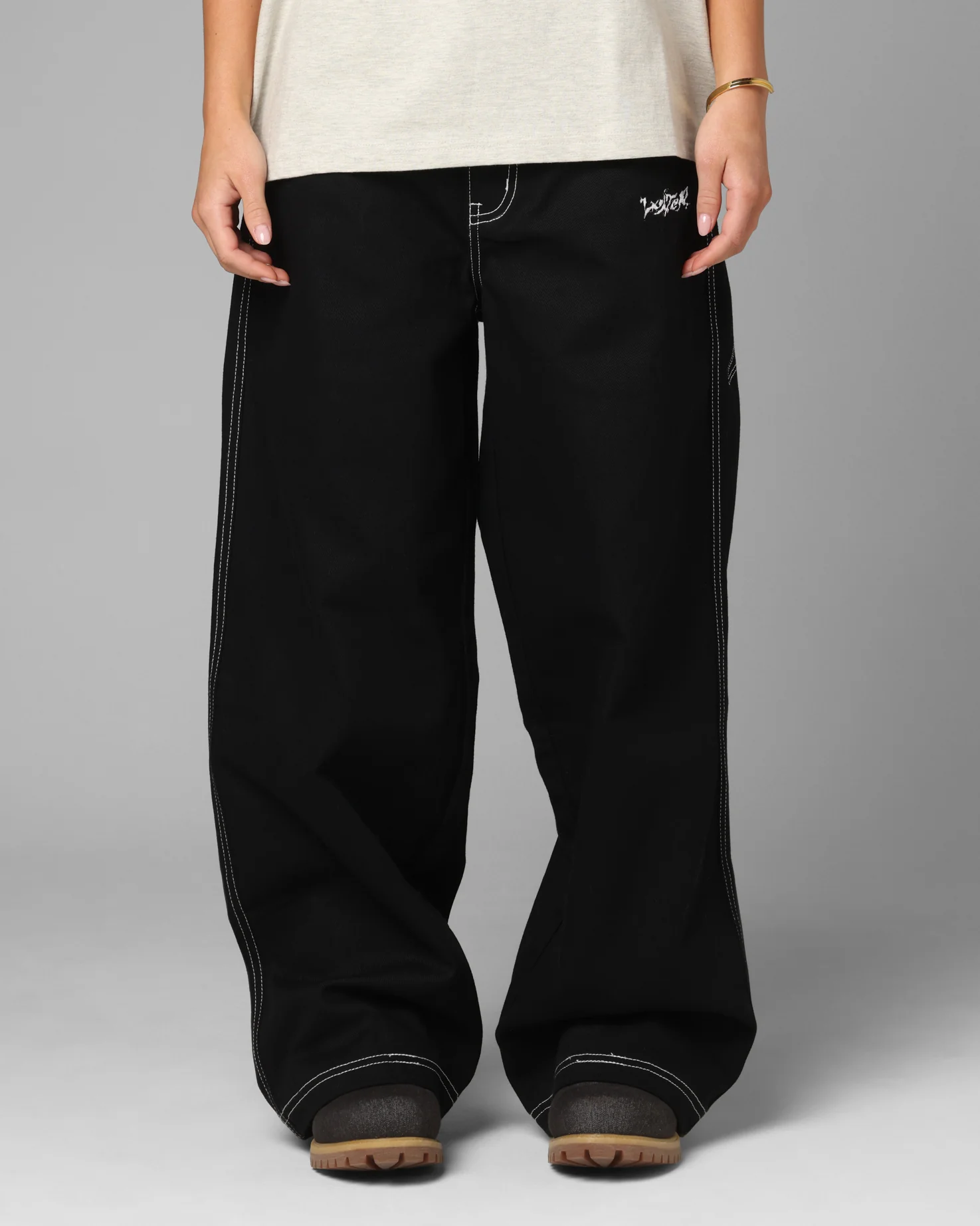 Loiter Star Born Jeans Black