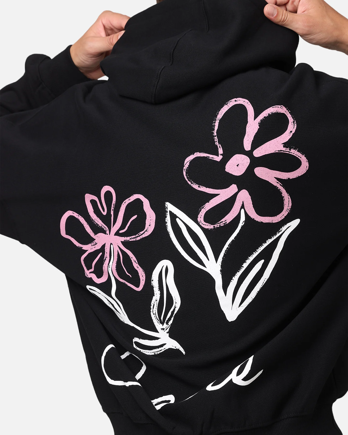 Carre Hand Picked Hoodie Black