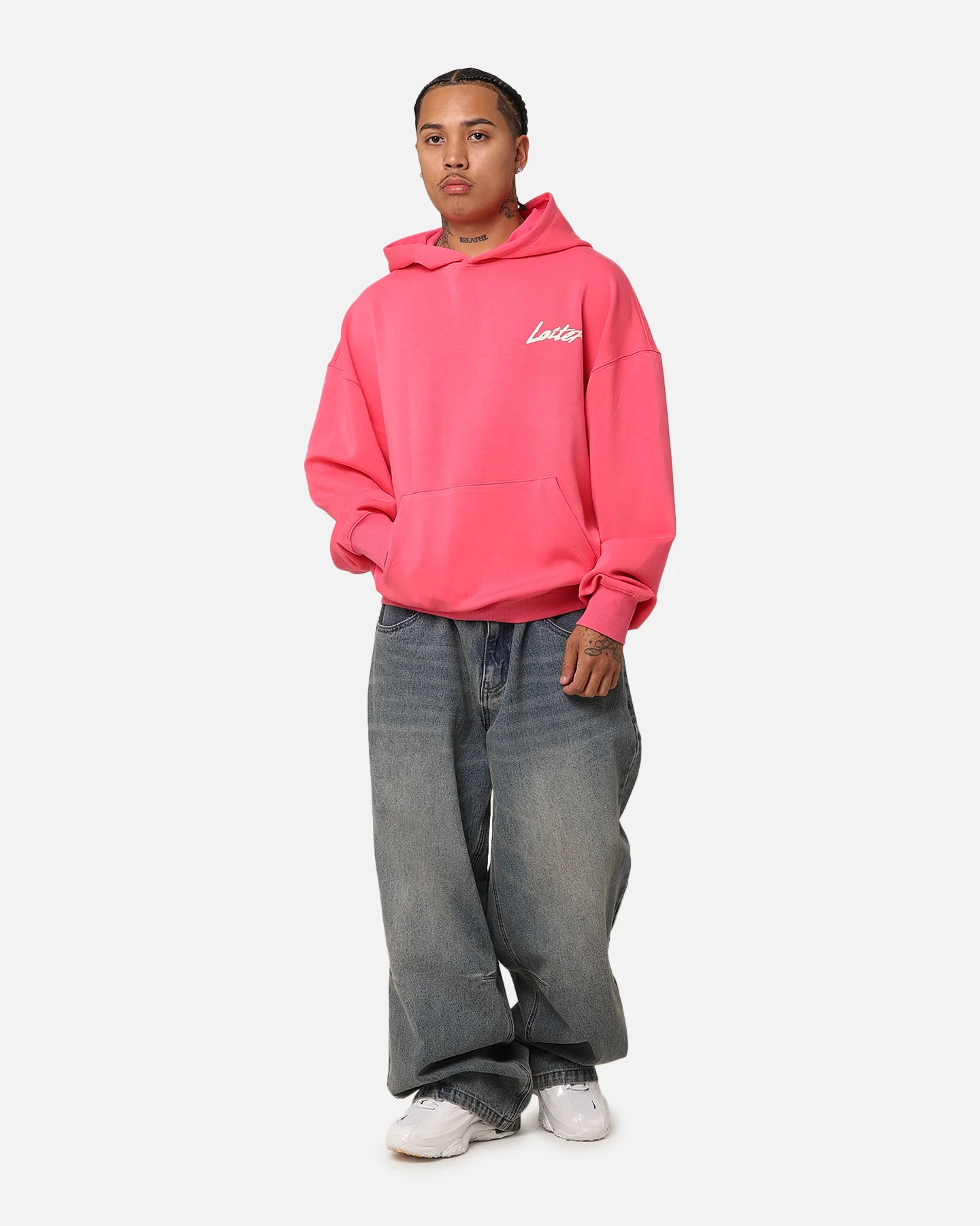 Loiter Chroma Premium Hoodie Pink