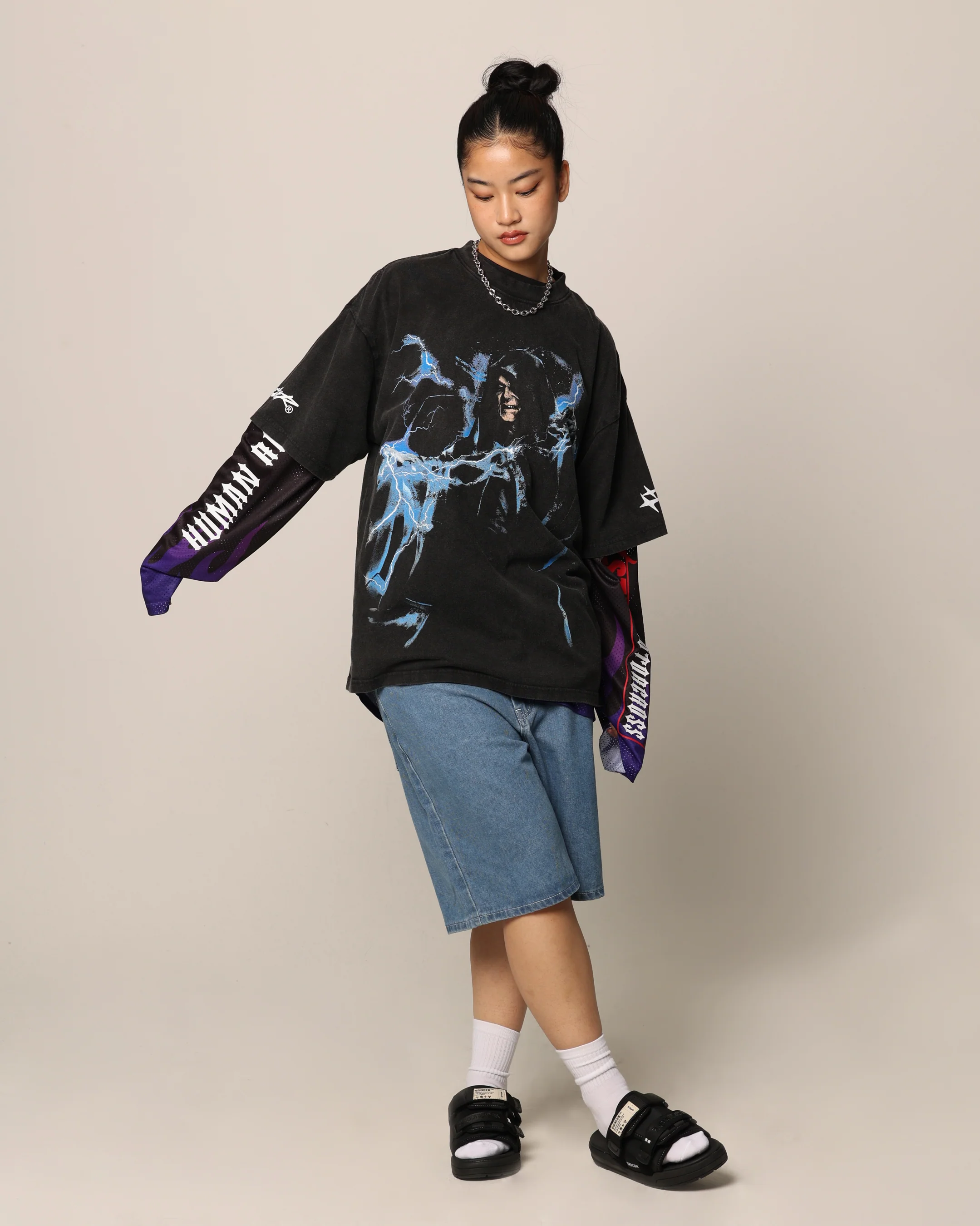 Star Wars Darth Sidious T-Shirt Black Wash