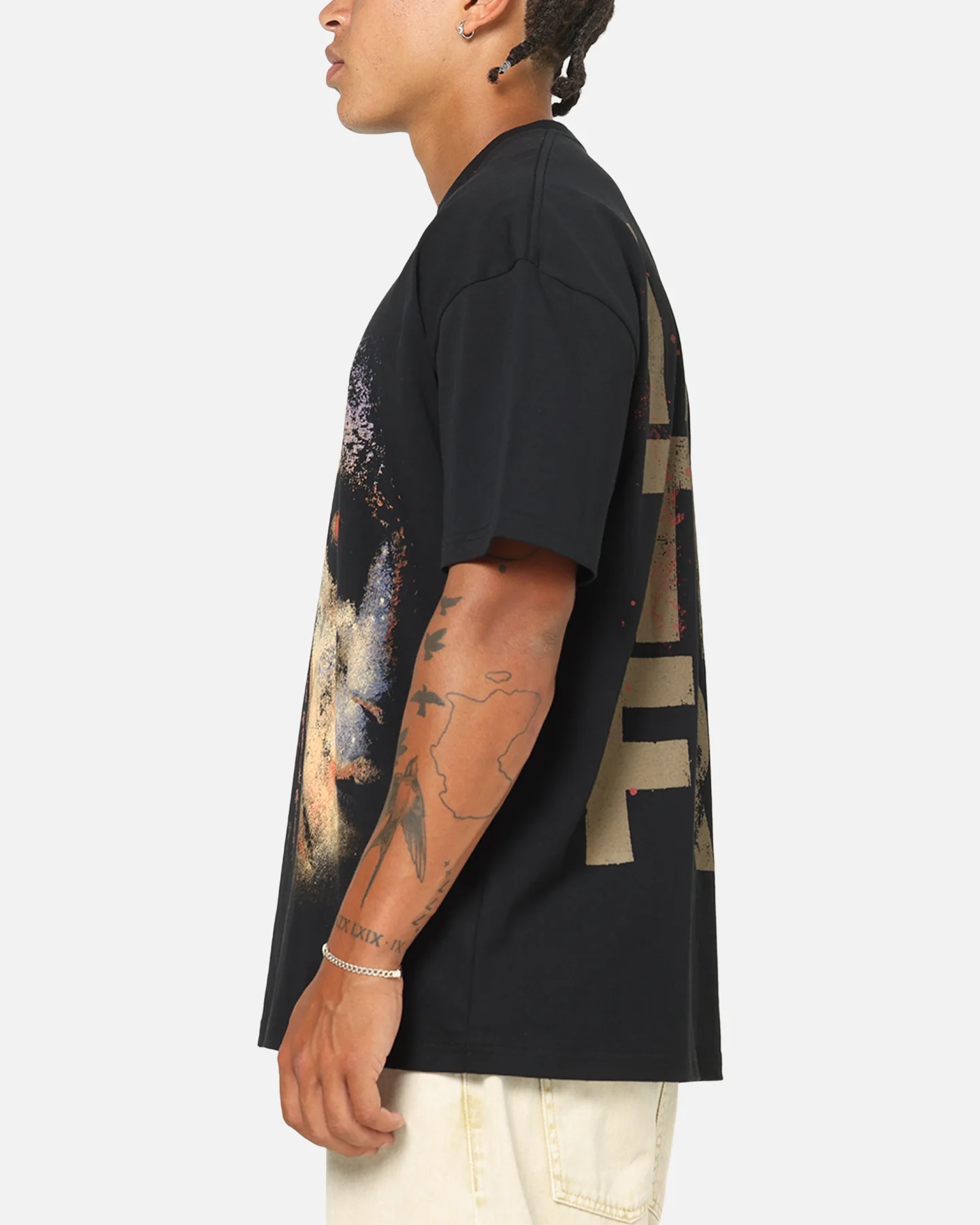 73Studio X Avatar Fire And Ask Heavy T-Shirt Black