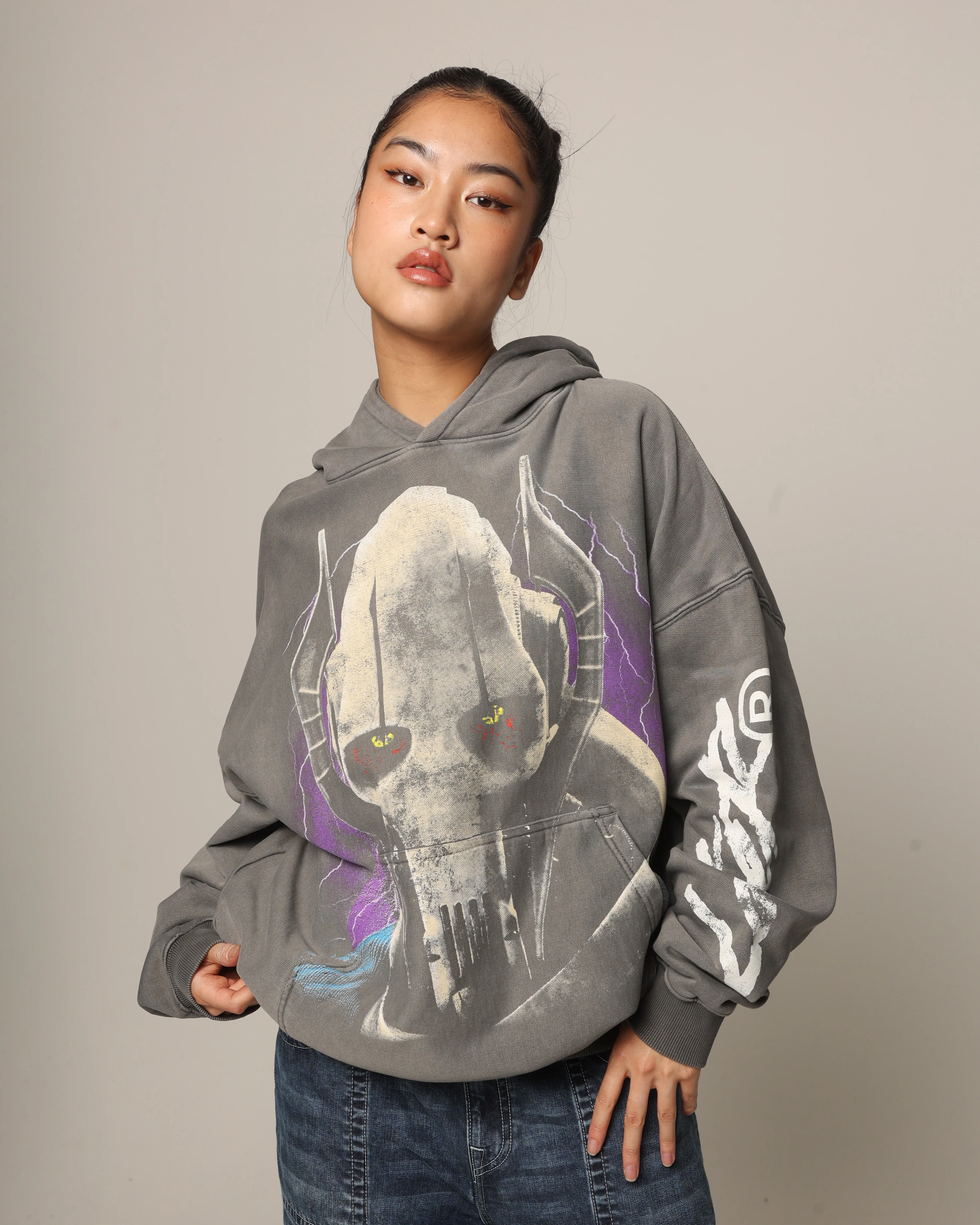 Star Wars General Grievous Hoodie Charcoal