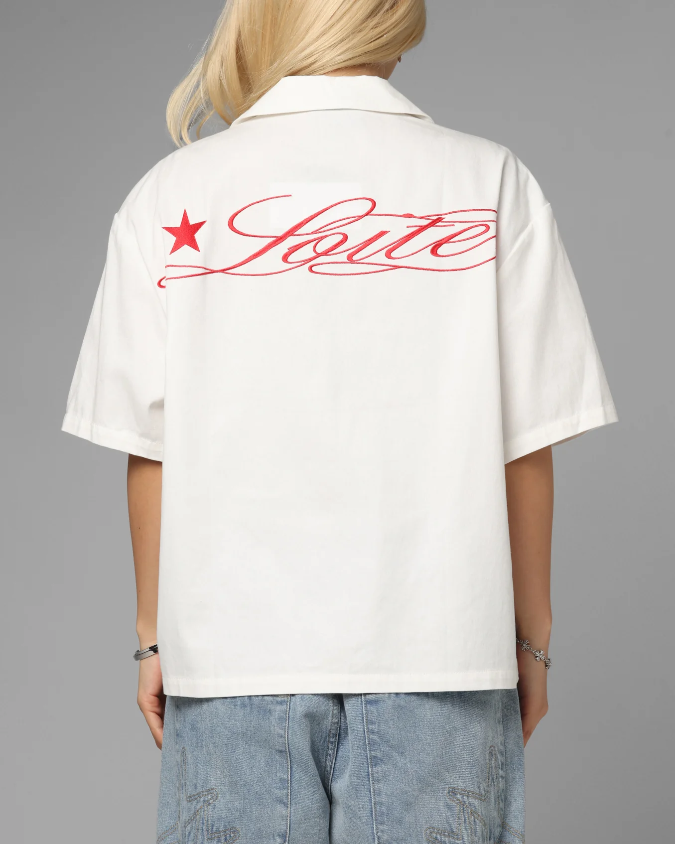 Loiter Daytona Button Up Shirt White