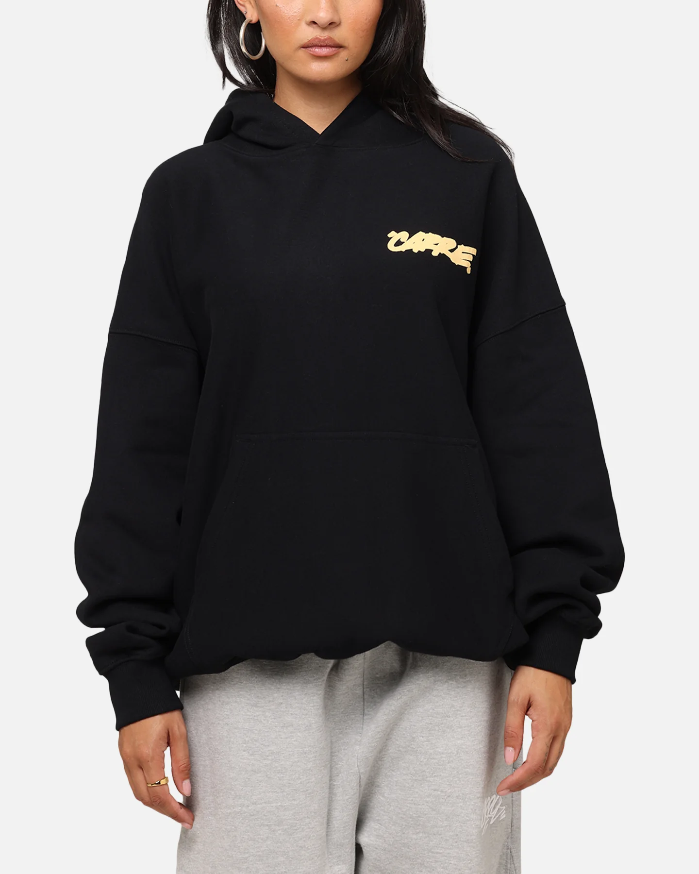 Carre Passport Hoodie Black