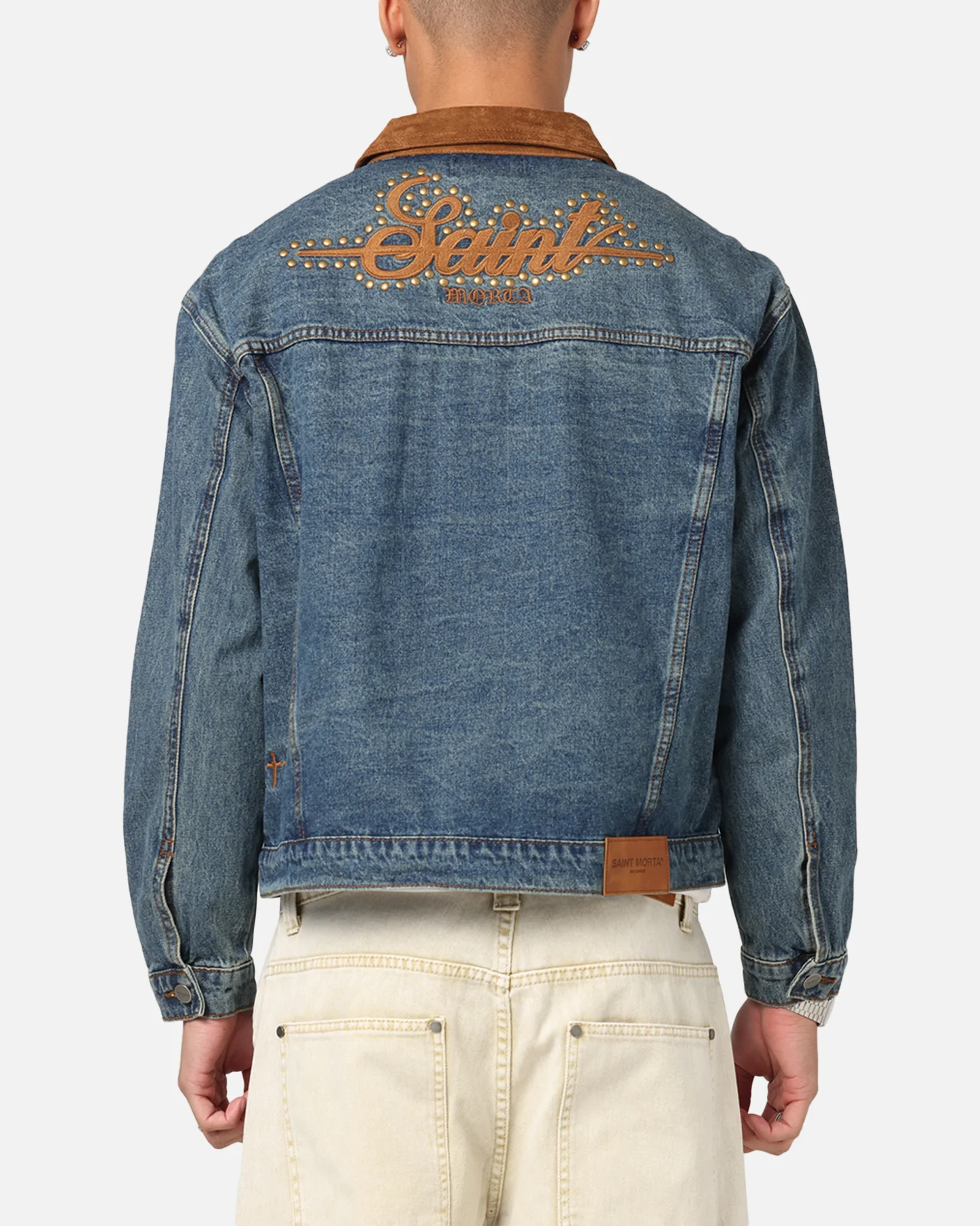 Saint Morta Rodeo Drive Denim Jacket Dirty Blue