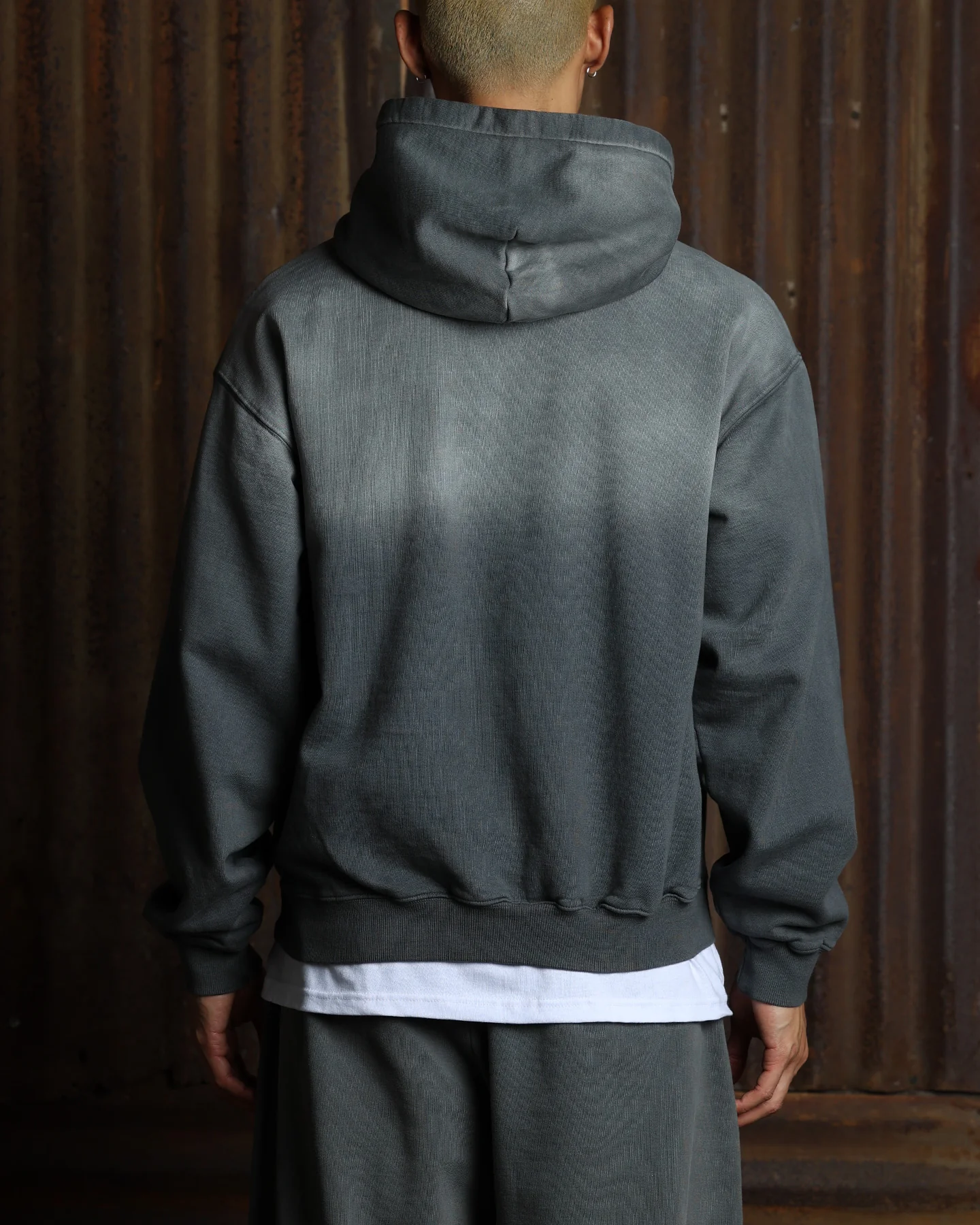 American Thrift Pullover Hoodie Washed Charcoal