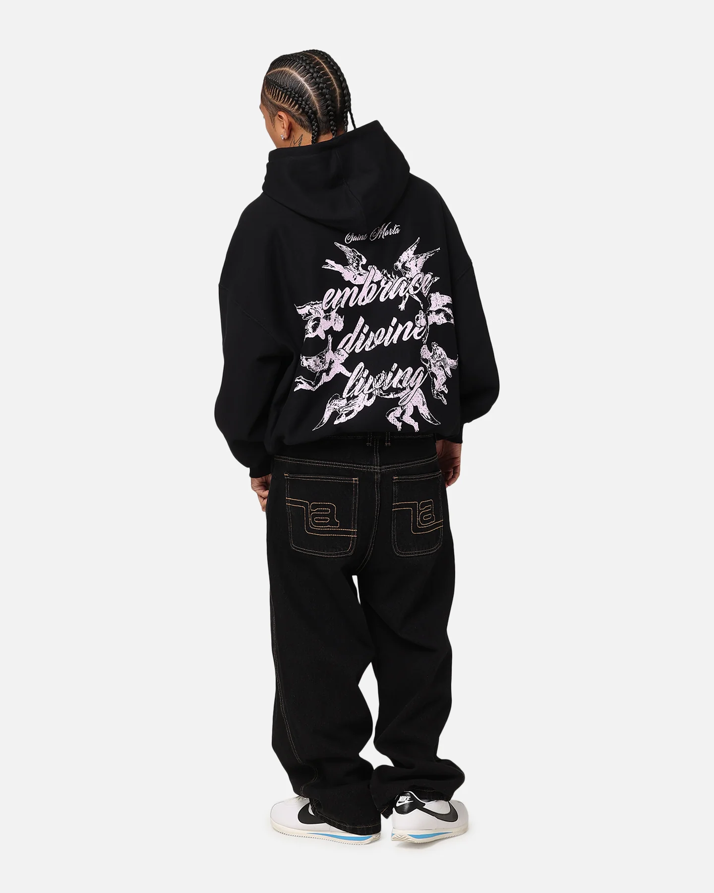 Saint Morta Divine Living Hoodie Black