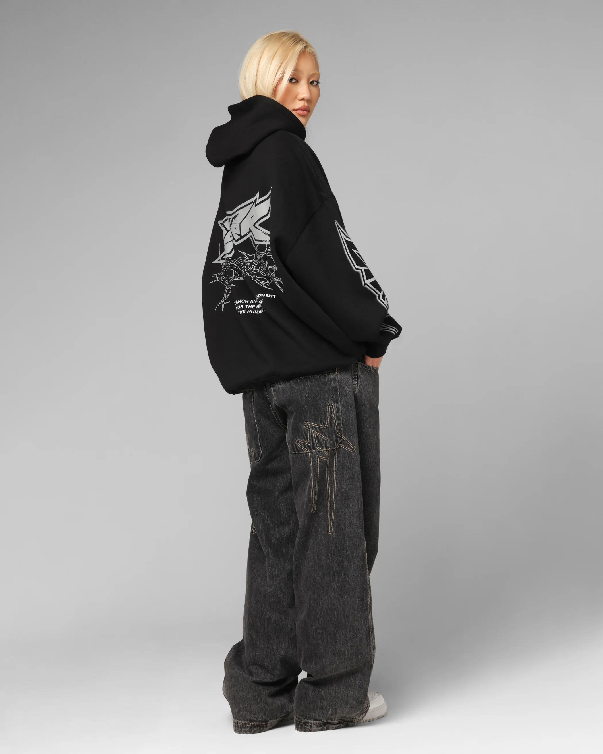 Loiter Star Born Jeans Dirty Grey