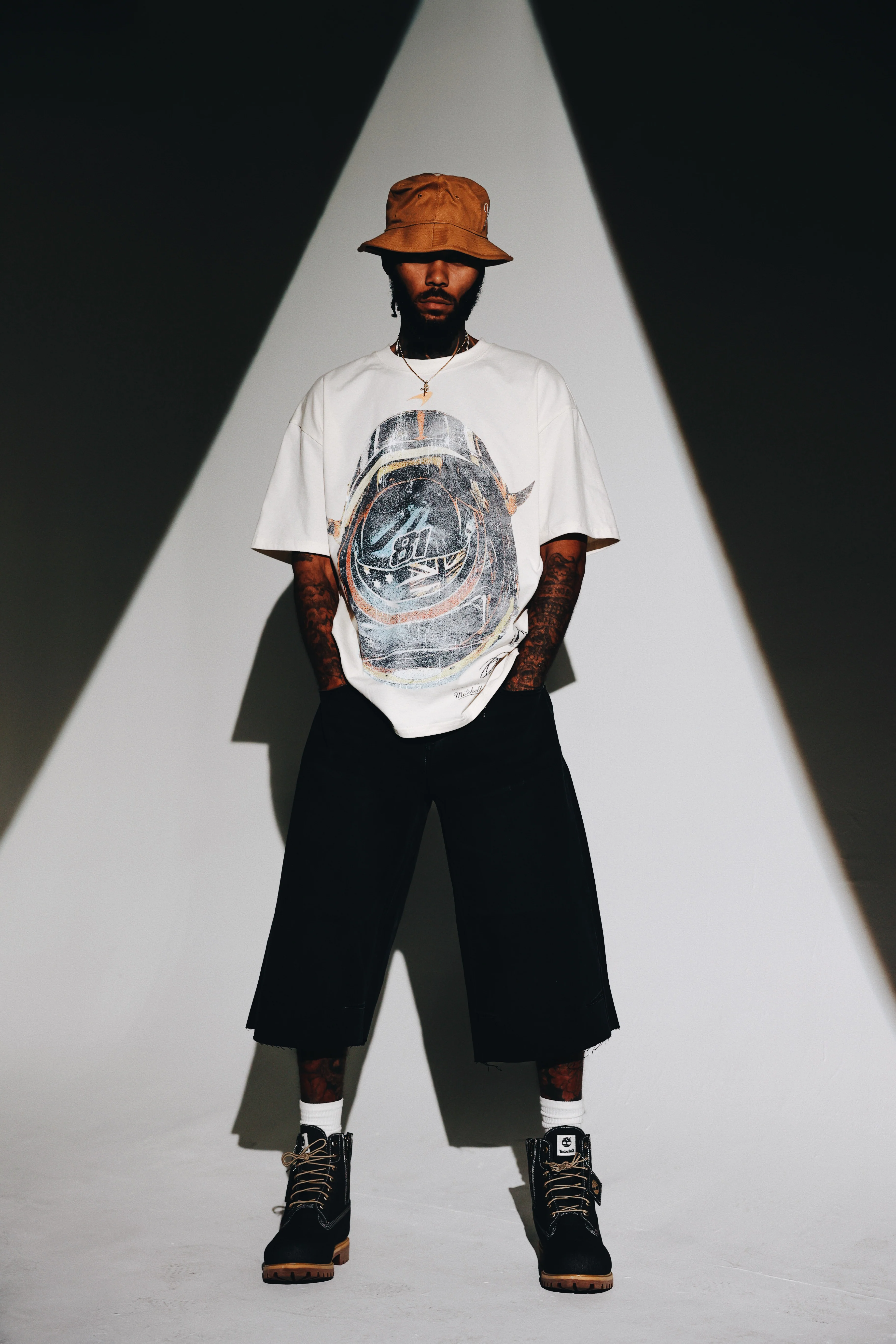 Culture Kings X Mclaren Oscar Piastri 'Vegas Grand Prix 2024' Helmet T-Shirt Off White