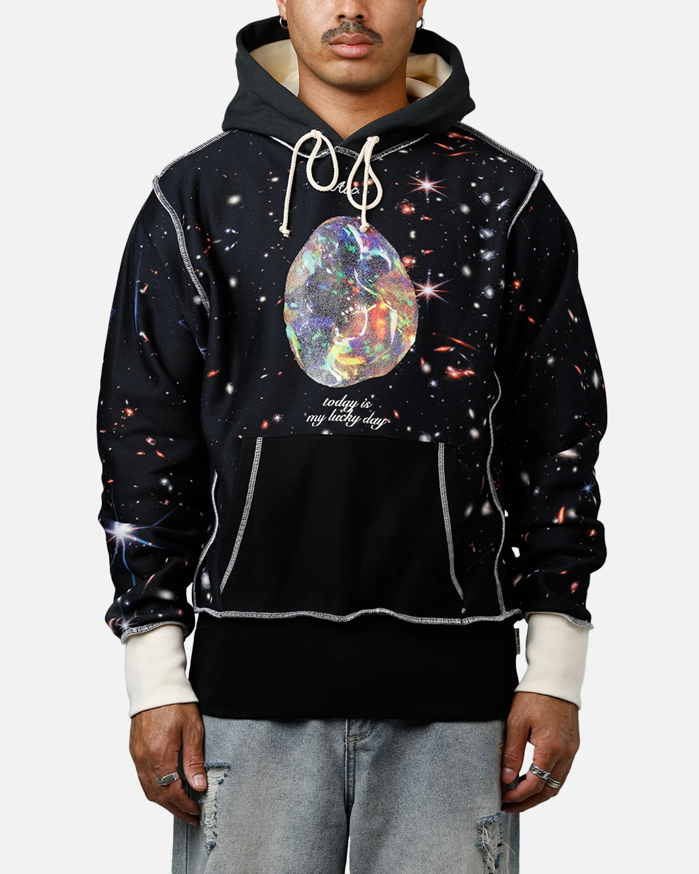 ABC Birthstone Hoodie Black