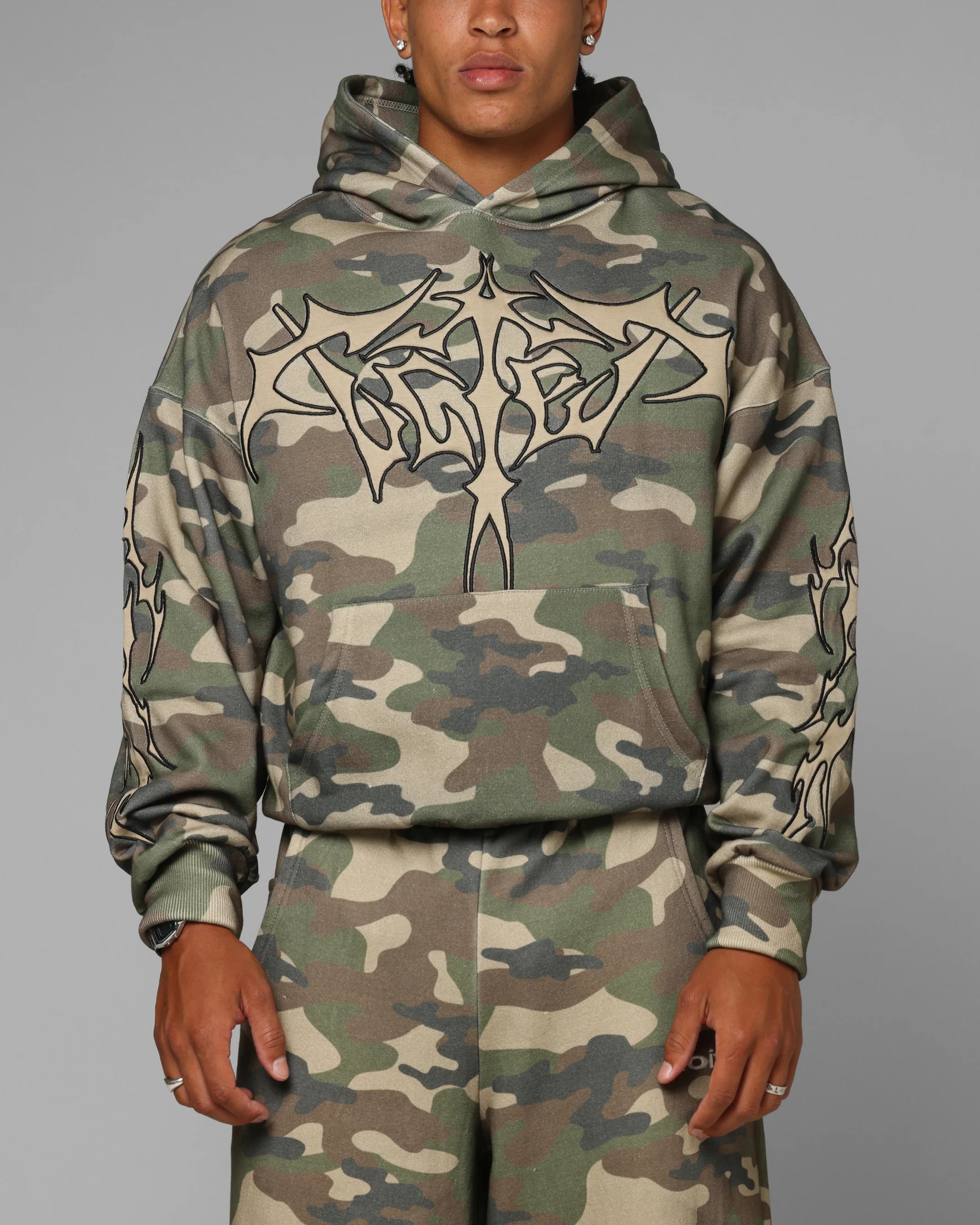 Loiter Silicone Hoodie Camo