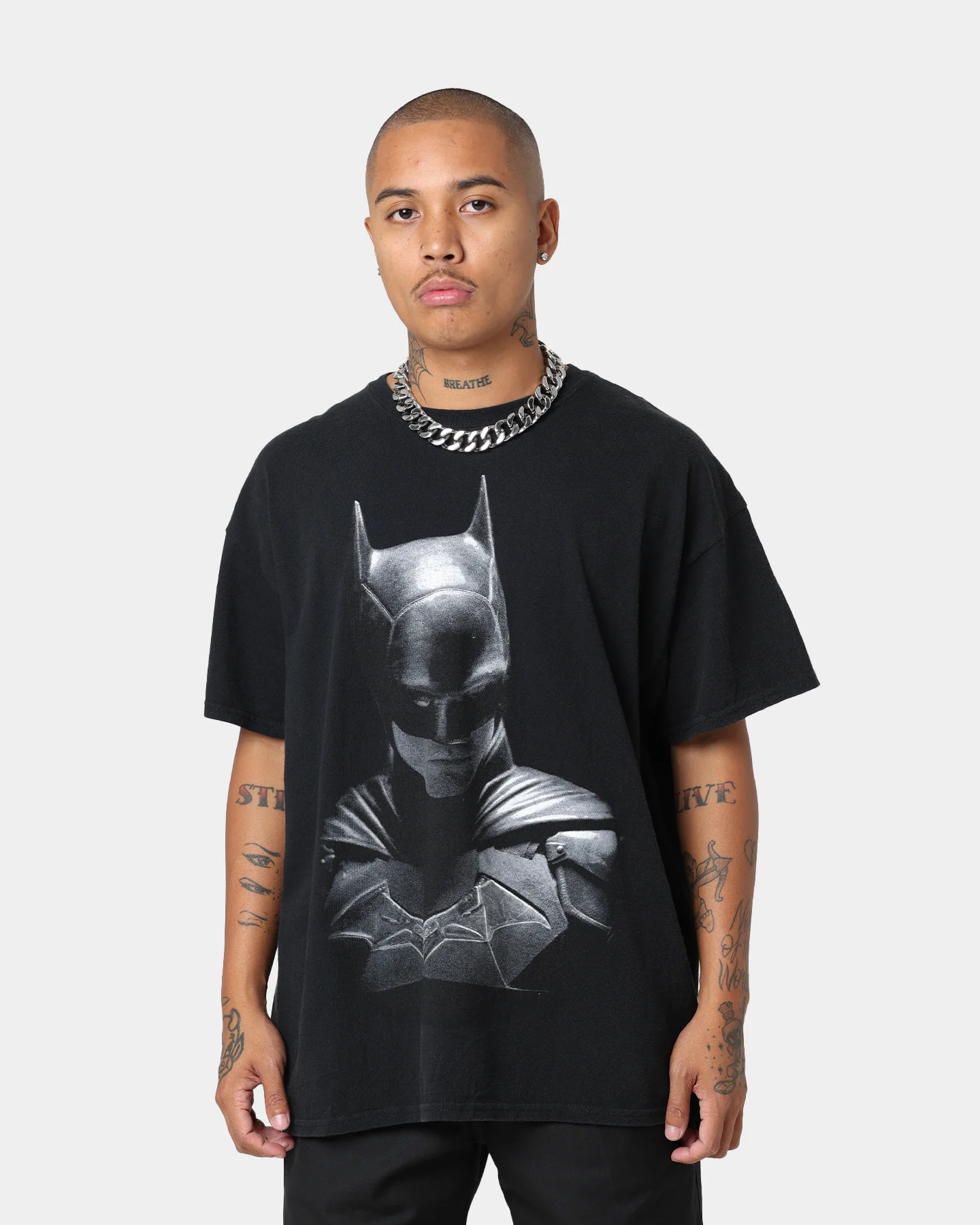 The Batman Vengeance Vintage T-Shirt Black Wash