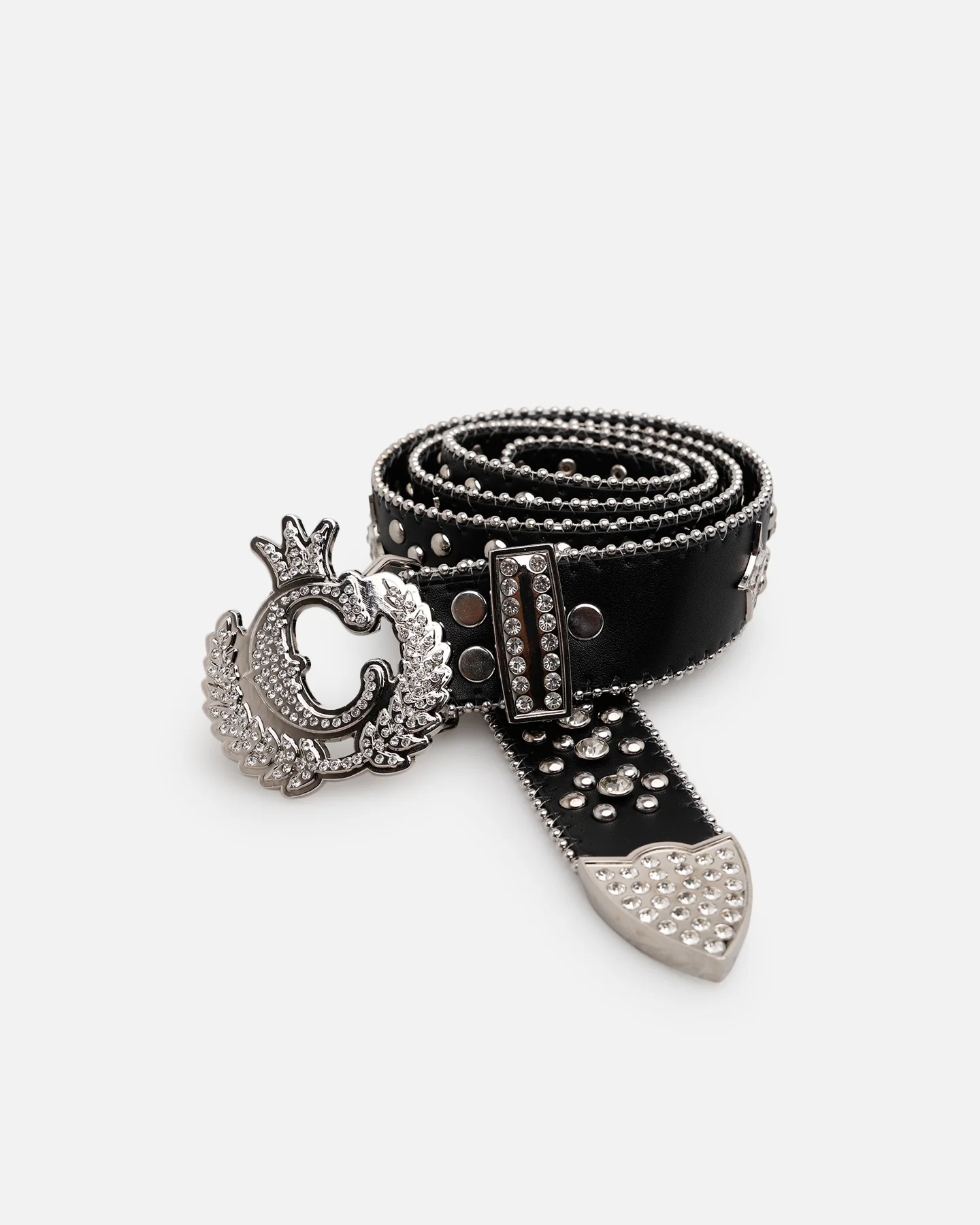 AllTheShine x Culture Kings Belt Black
