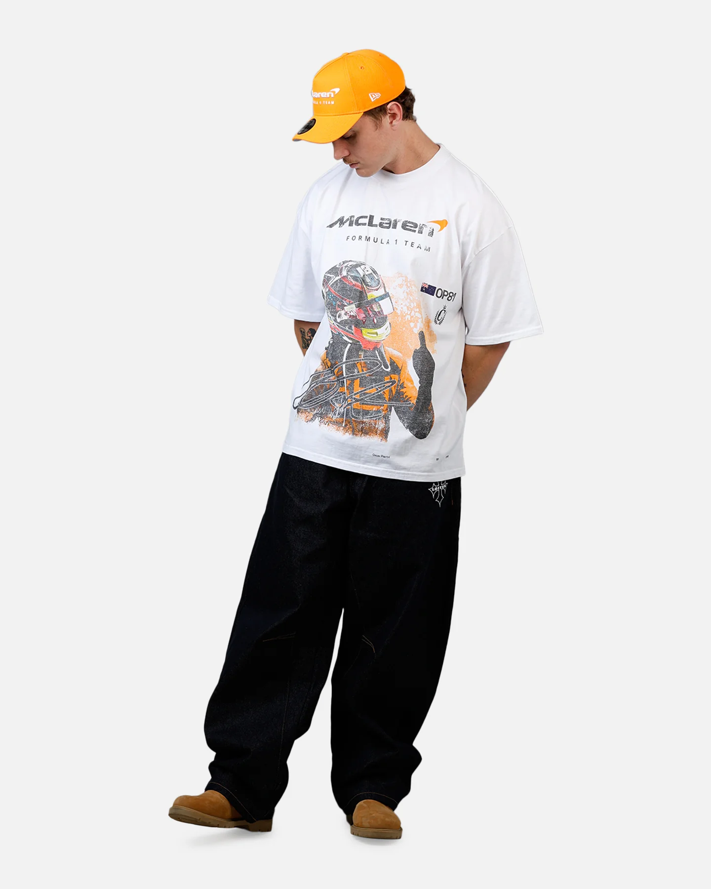 Culture Kings X McLaren F1 Oscar T-Shirt White