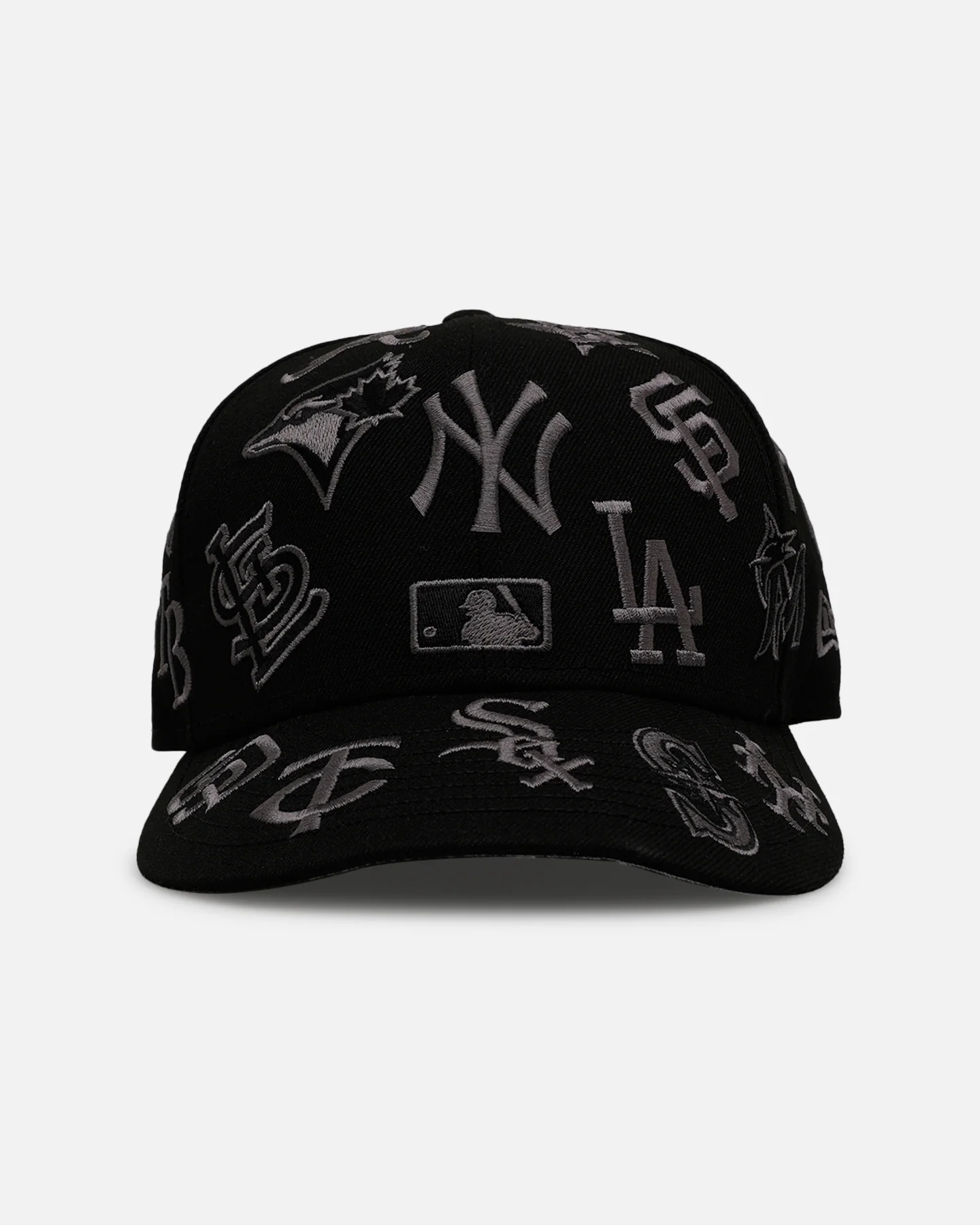 New Era MLB All Over Stealth 59FIFTY Fitted Black/Charcoal