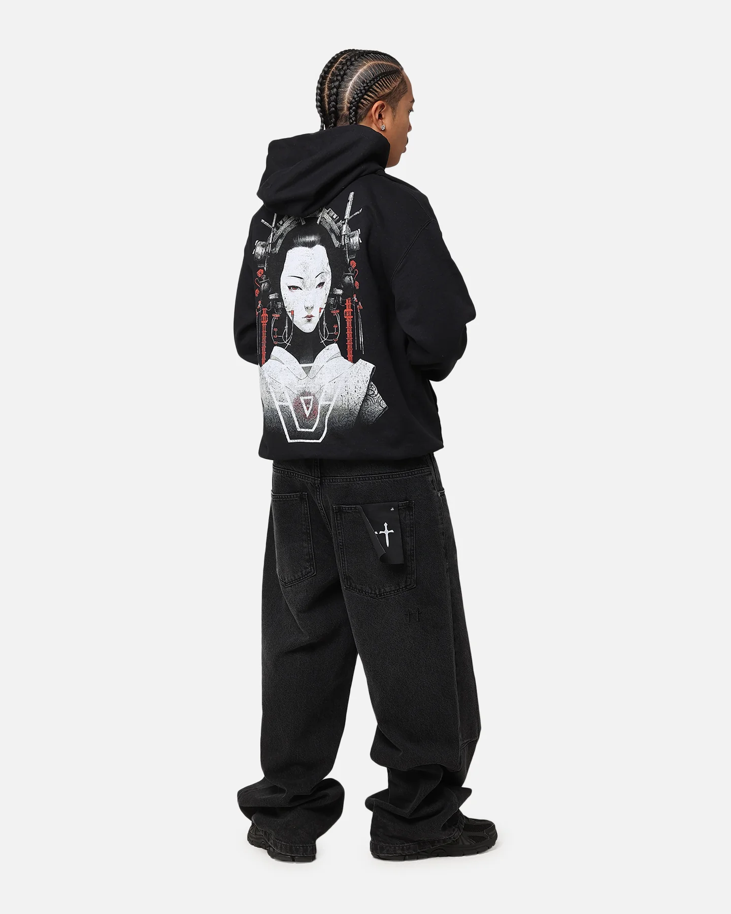 The Anti Order Geisha Hoodie Black