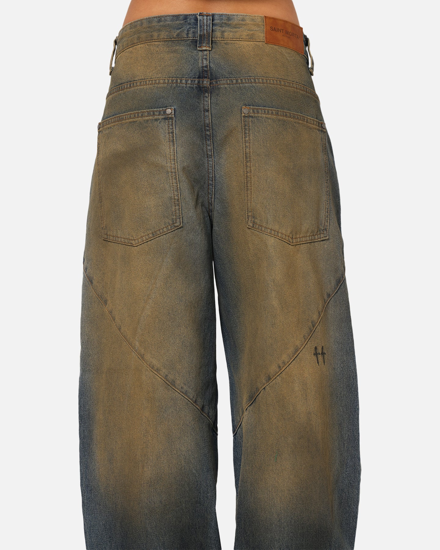 Saint Morta Amplus Dirty Jeans Real Dirty Blue