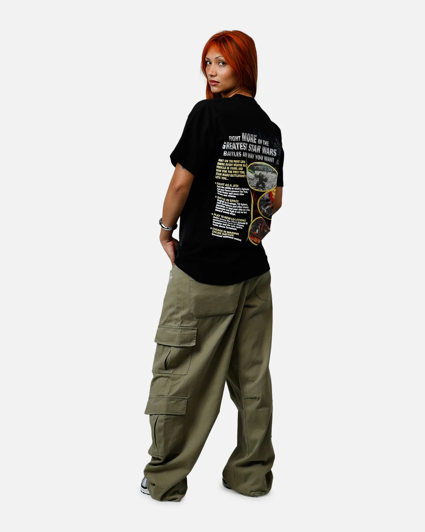 73Studio Star Wars Darth Vader Battlefront II T-Shirt Black