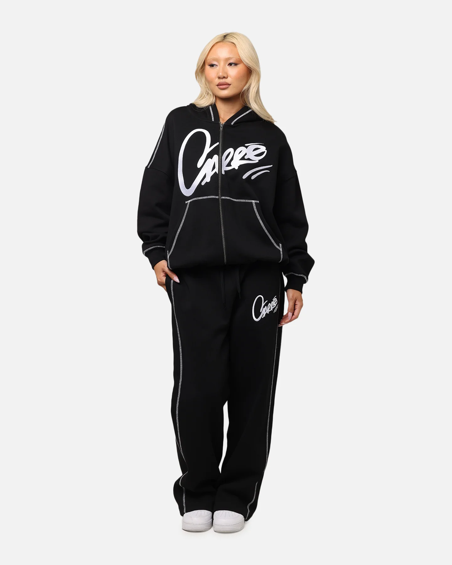 Carre Corrupt Hoodie Black