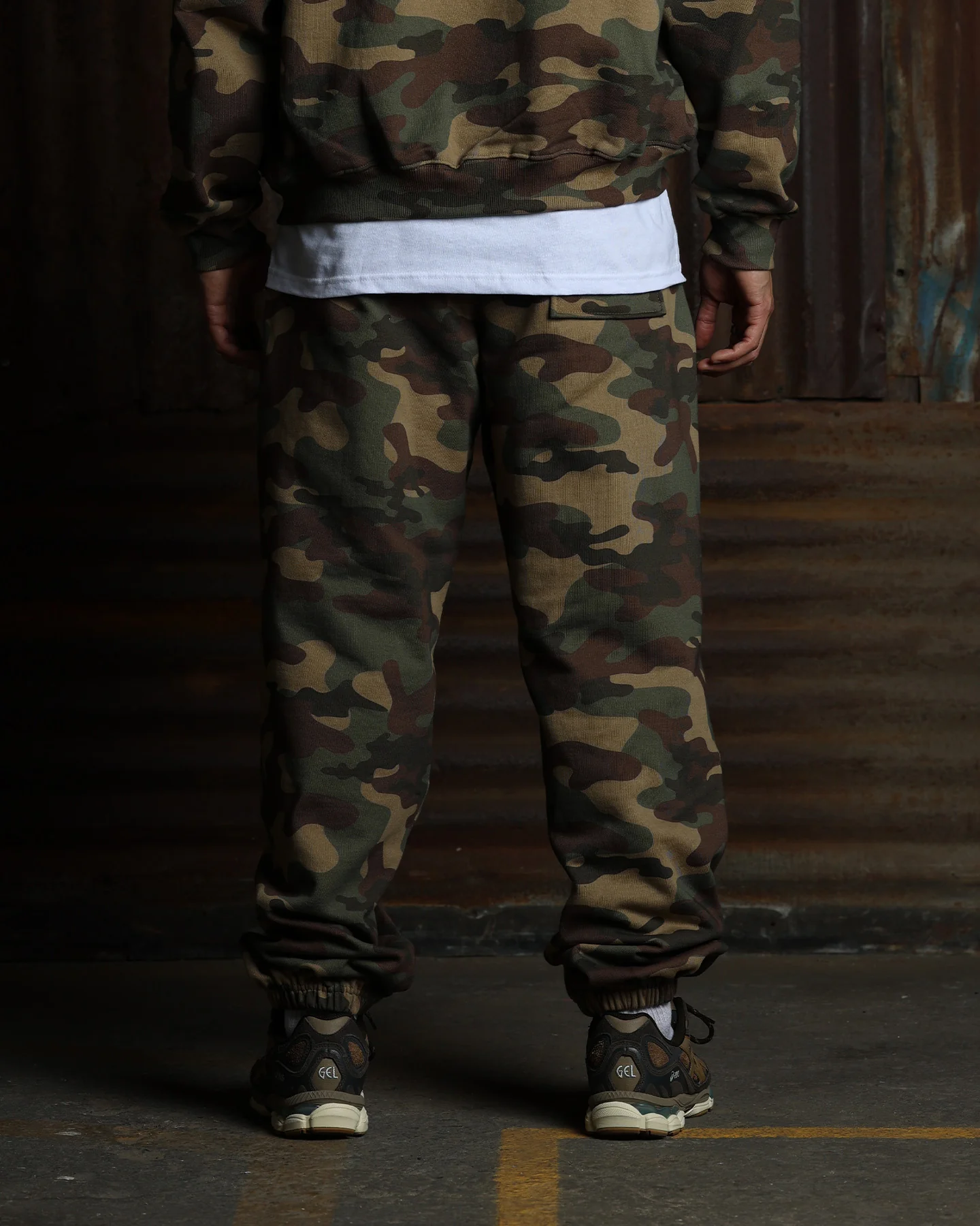 American Thrift Jogger Pants Camo
