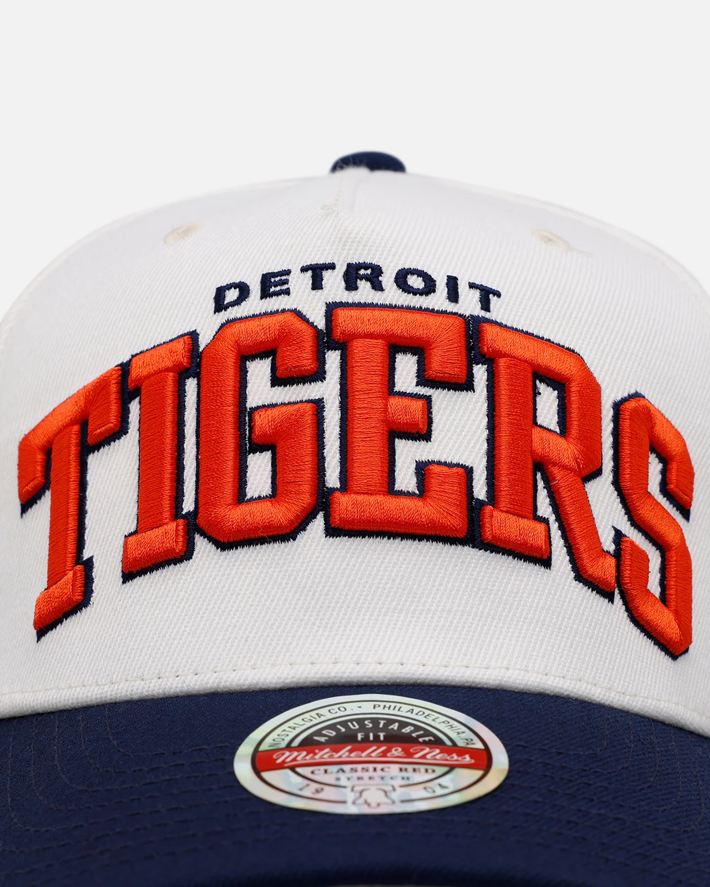 Mitchell & Ness Detroit Tigers 'Arch' MVP Snapback Cream