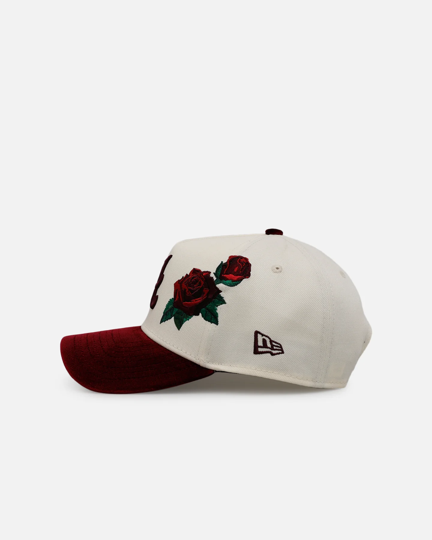 New Era Atlanta Braves 'Velvet Roses' 9FORTY A-Frame Snapback Chrome