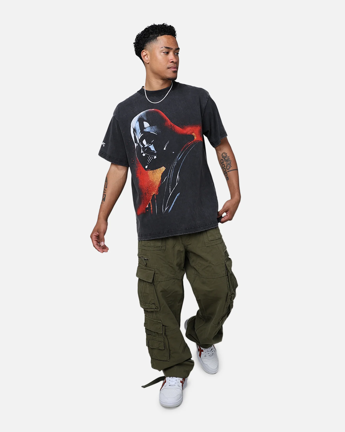 Star Wars Darth Vader T-Shirt Black Wash