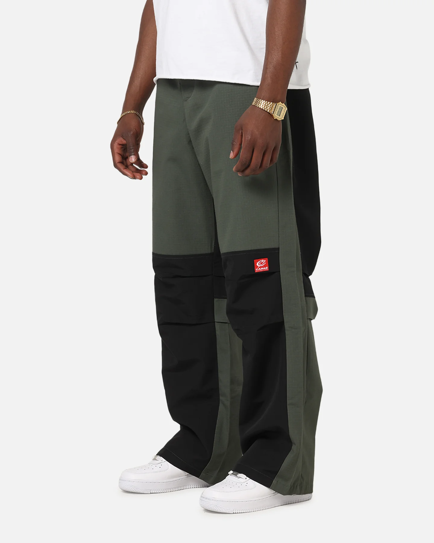 Carre Avalanche Baggy Pants Khaki/Black