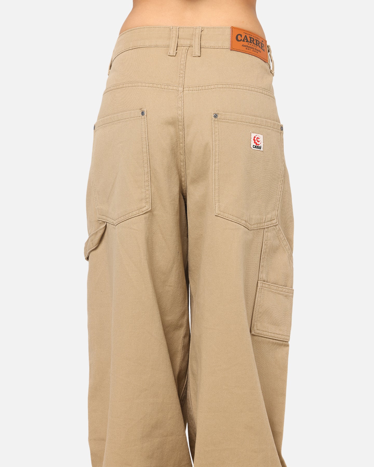 Carre Baggy Work Jeans Stone