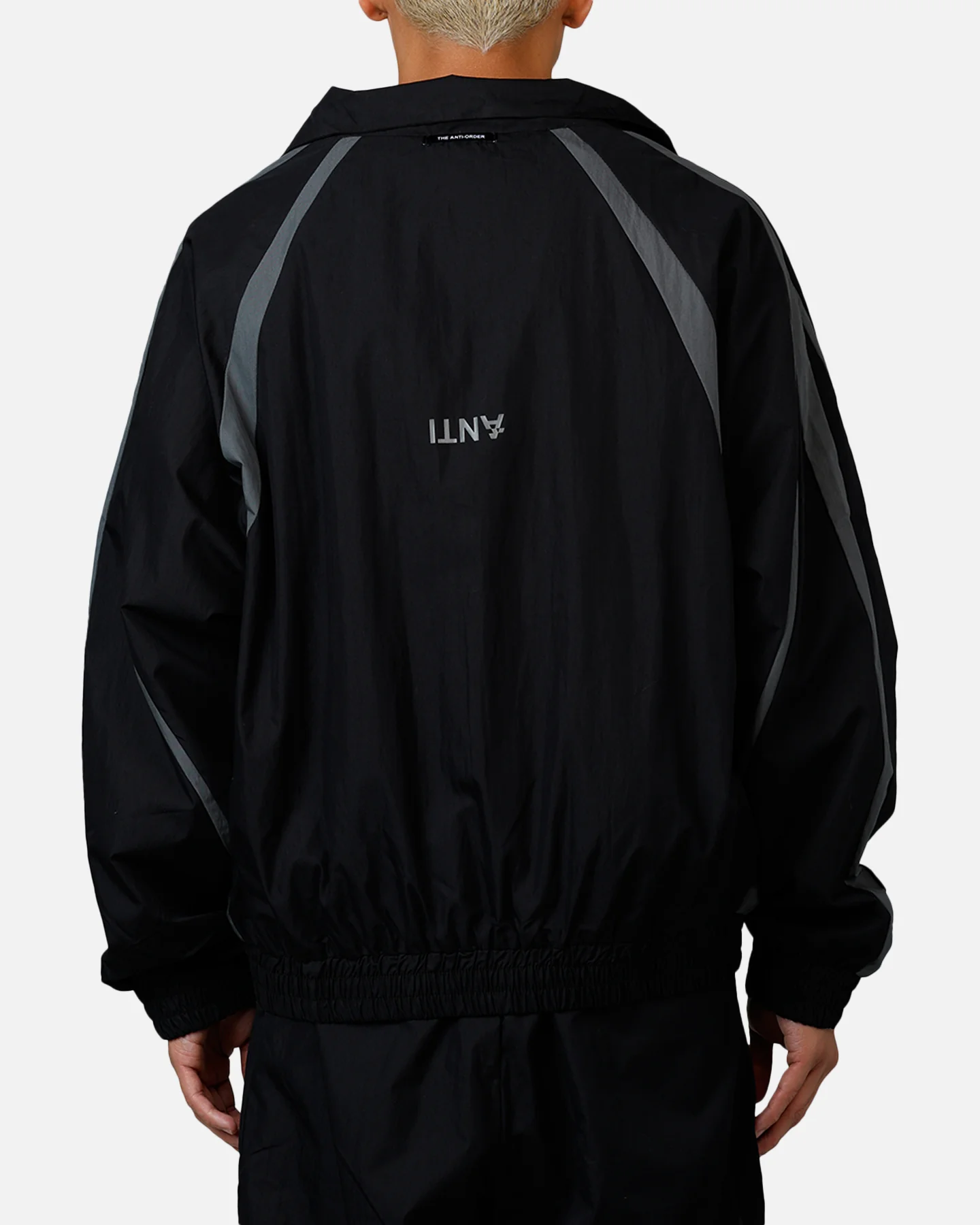 The Anti Order Acolyte Windbreaker Jacket Black/Grey