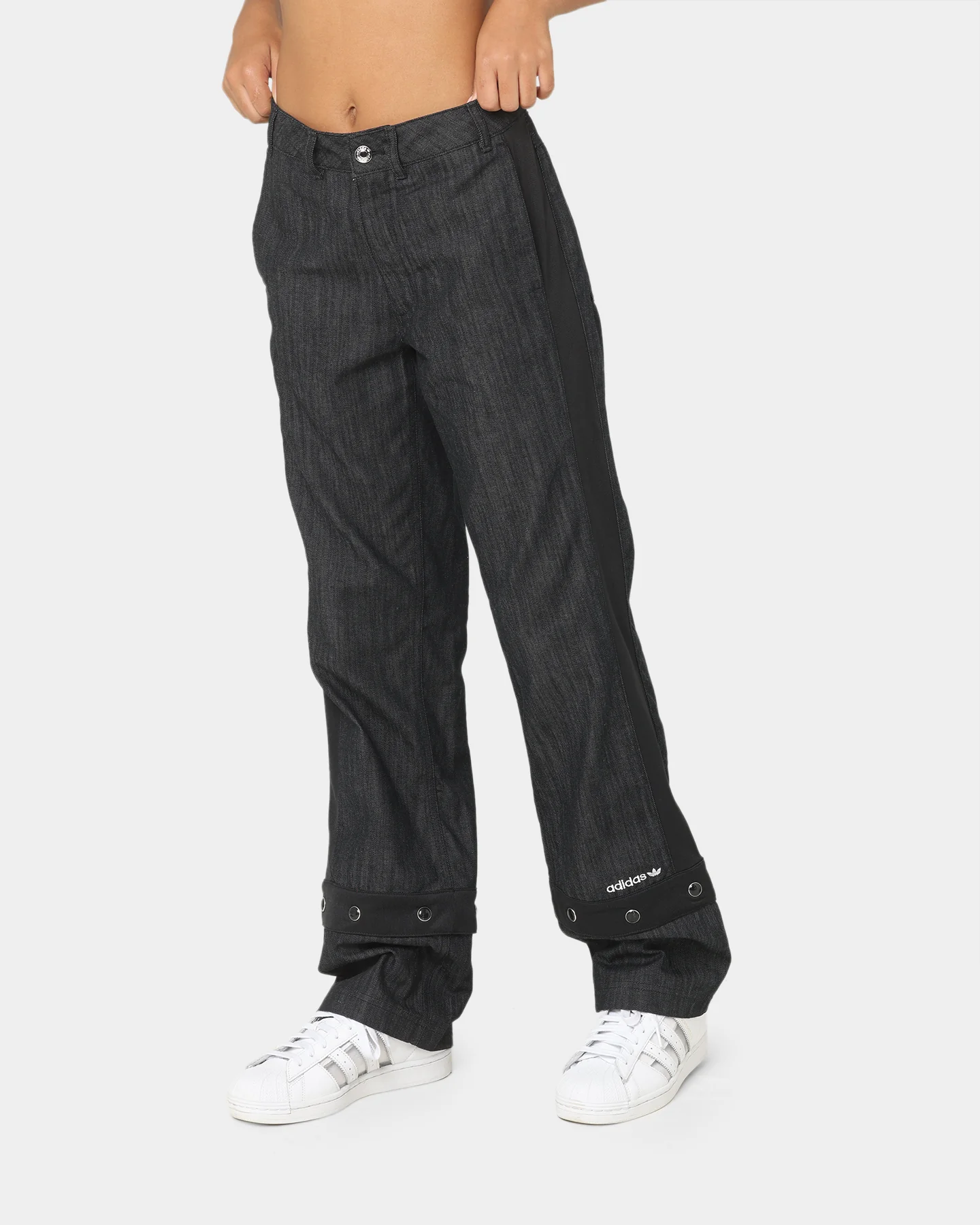 Adidas Women's Twill Track Pants Black