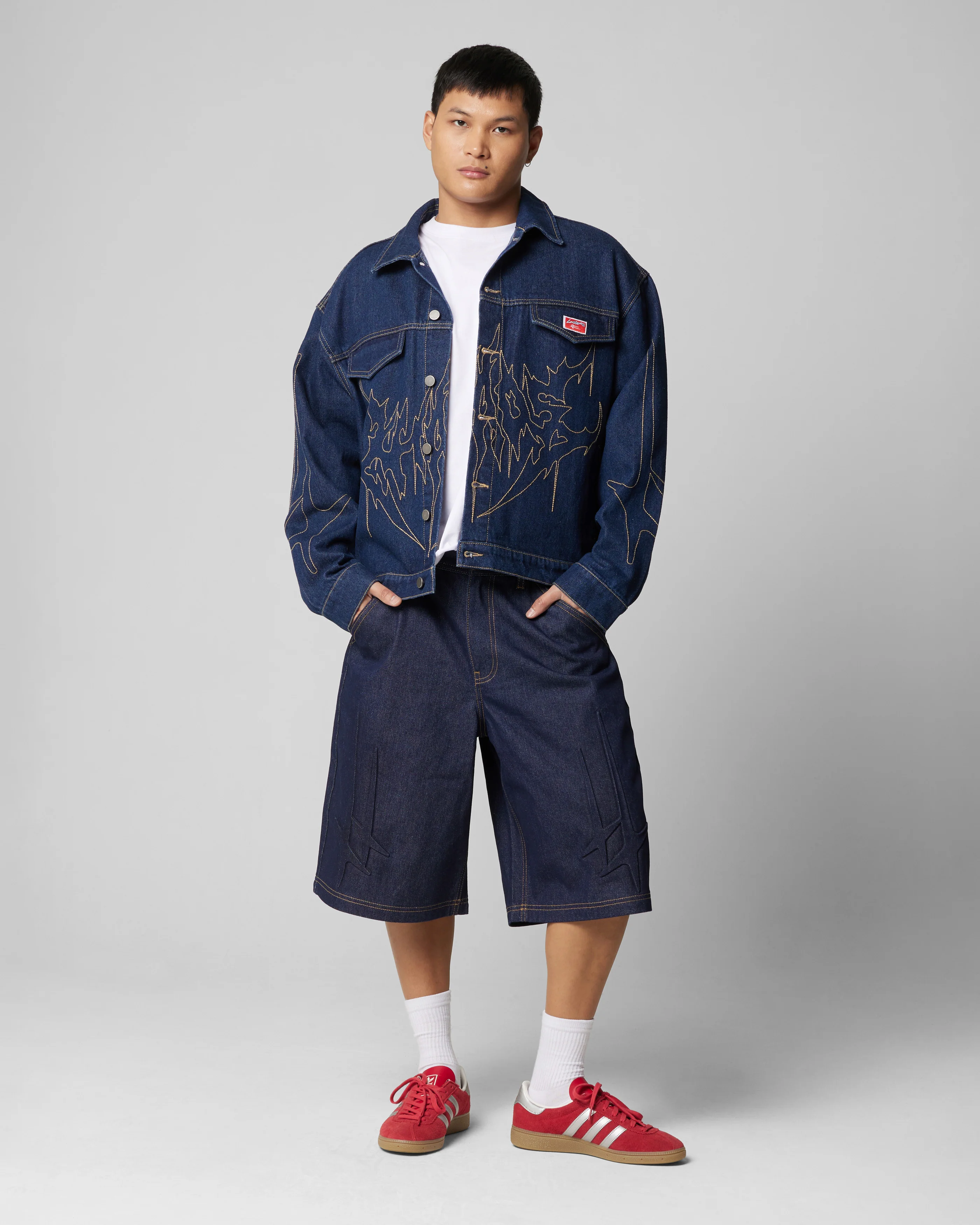 Loiter Chaos Denim Jacket Indigo