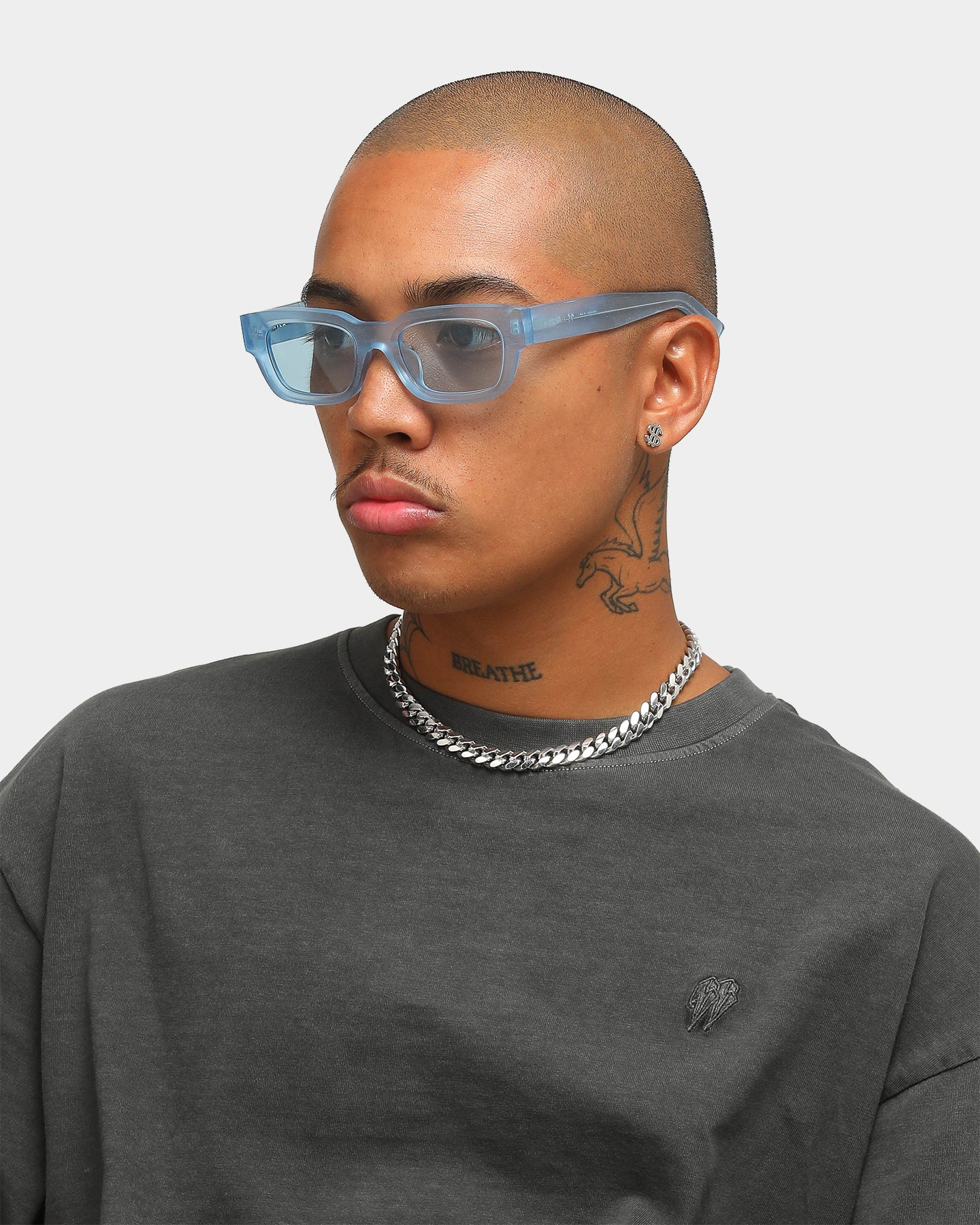 Akila Men's Zed Sunglasses Light Blue