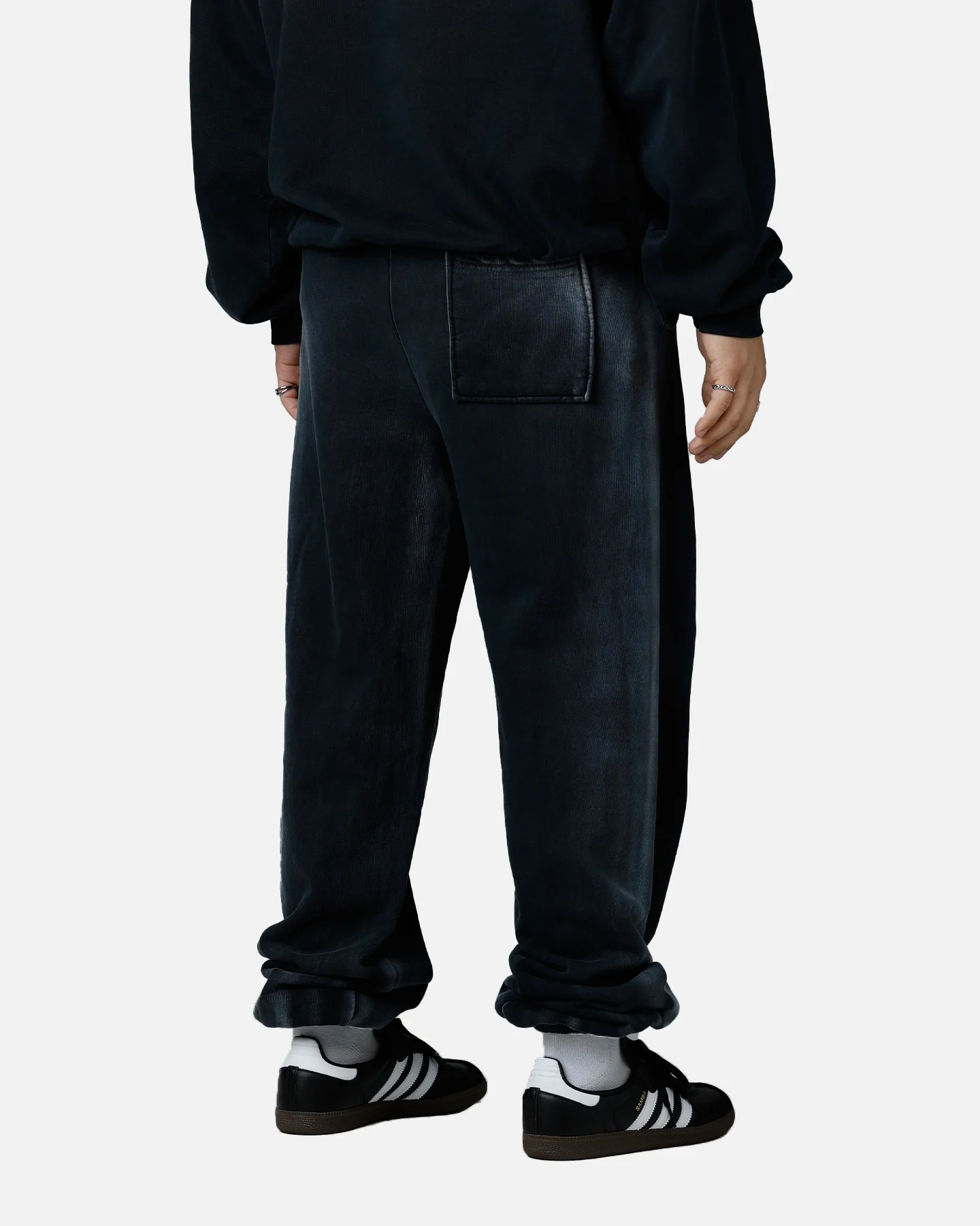 American Thrift Jogger Pants Washed Black