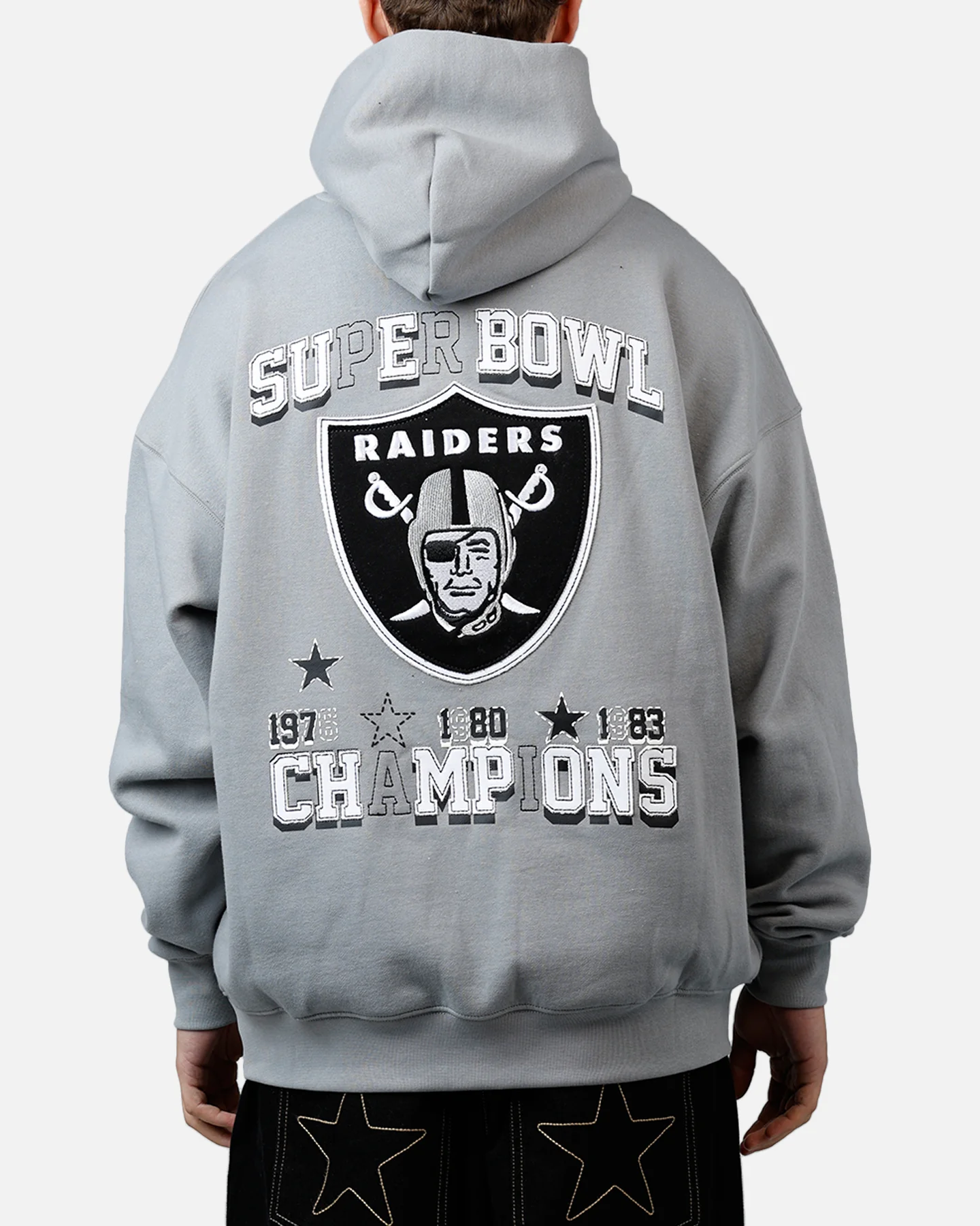 Pro Standard Las Vegas Raiders Kickoff Hoodie Grey
