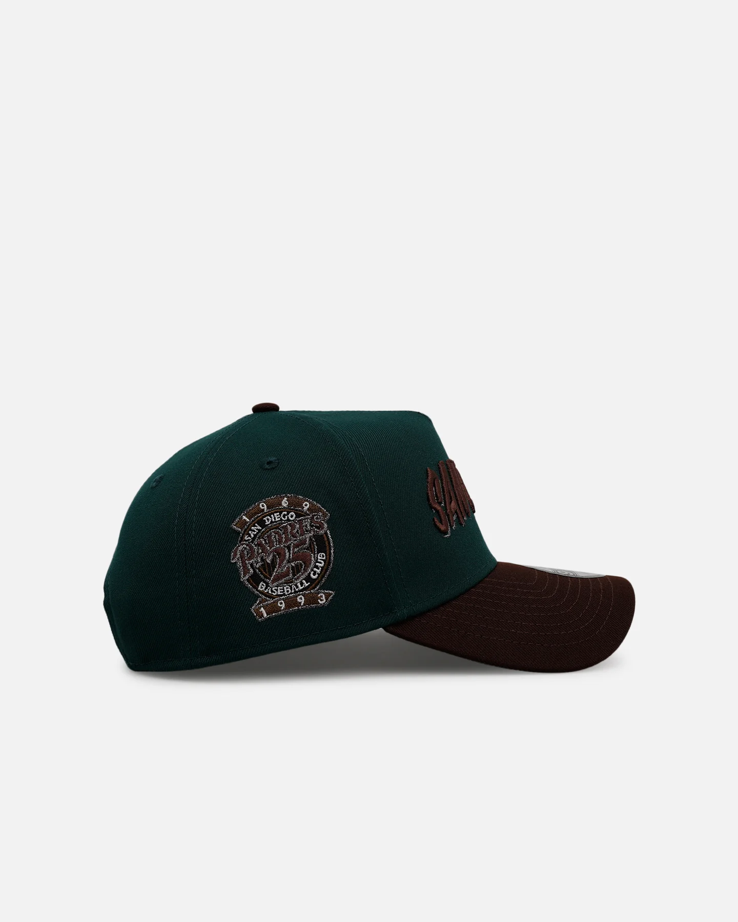 New Era San Diego Padres 'Rainforest' 9FORTY A-Frame Snapback Green/Brown