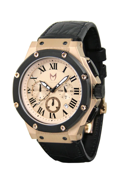 Ambassador Croc Band Black/gold