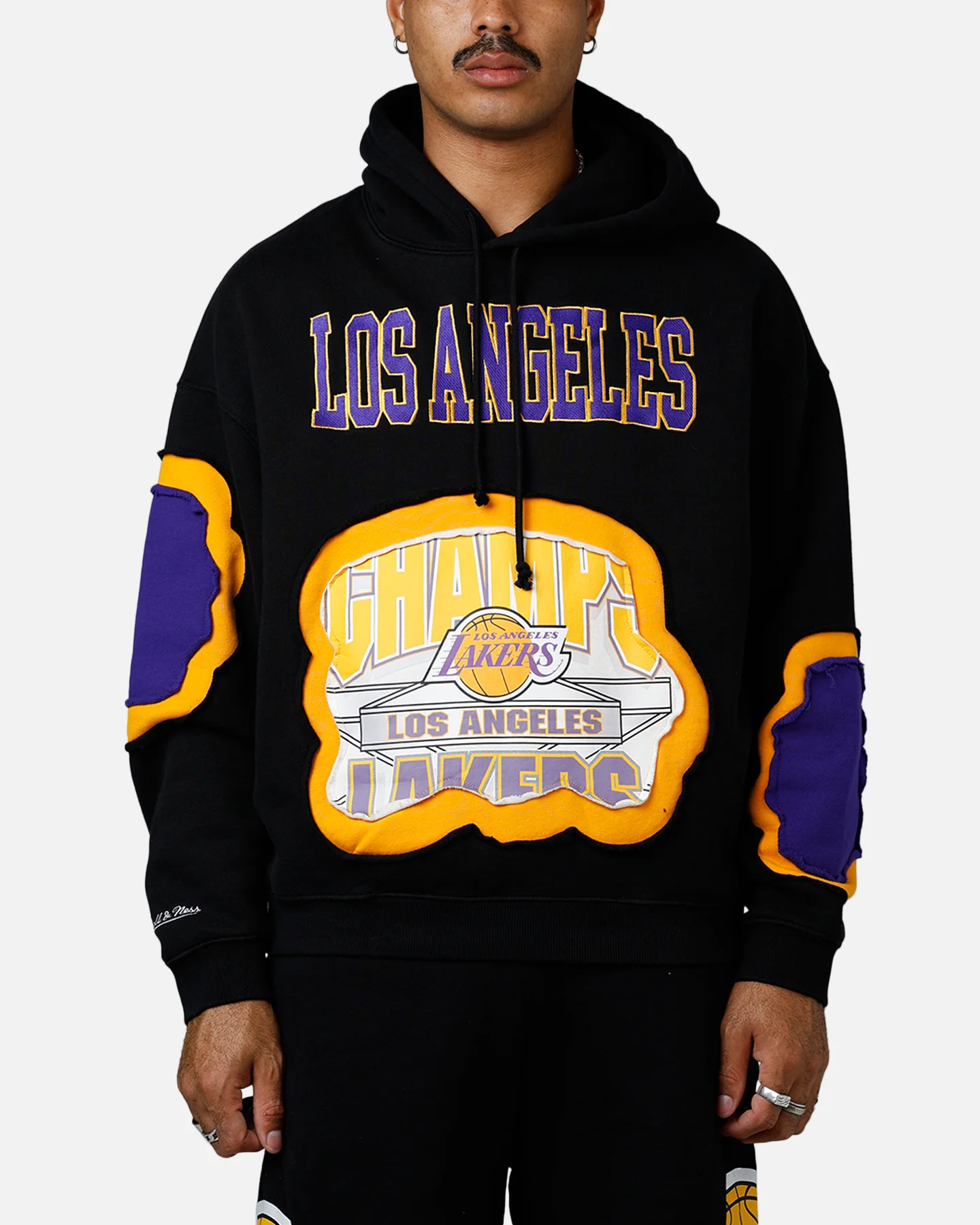 Mitchell & Ness Los Angeles Lakers C&S Hoodie Official Team Color