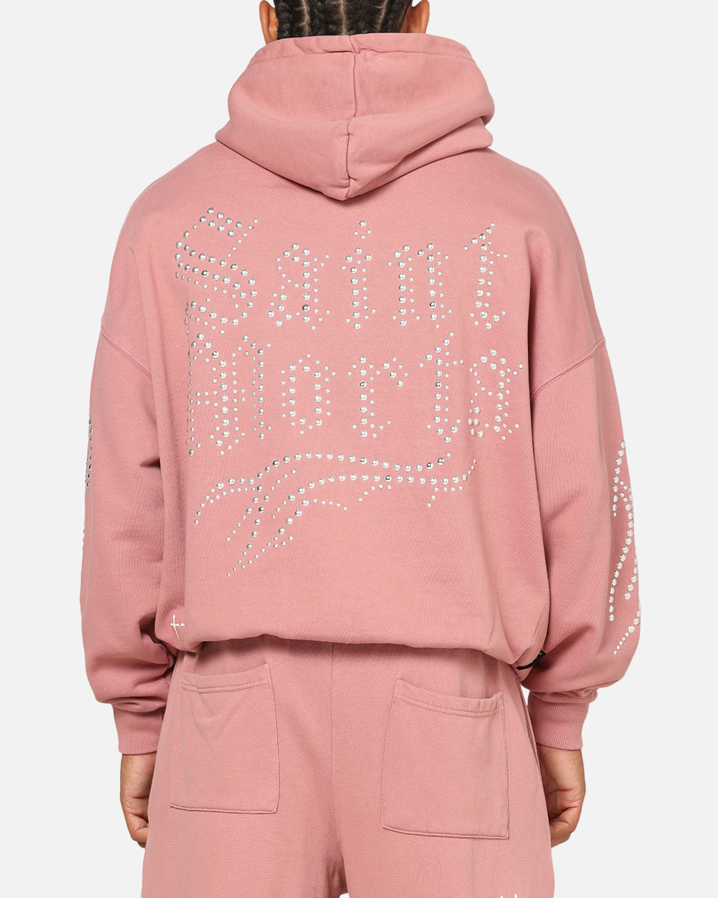 Saint Morta Sanctified Hoodie Dusty Pink