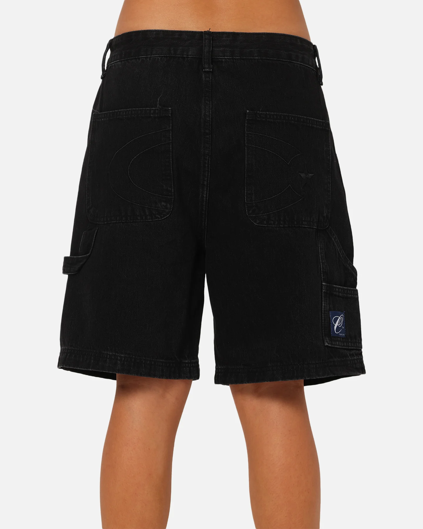 Carre C-Star Denim Shorts Black Wash