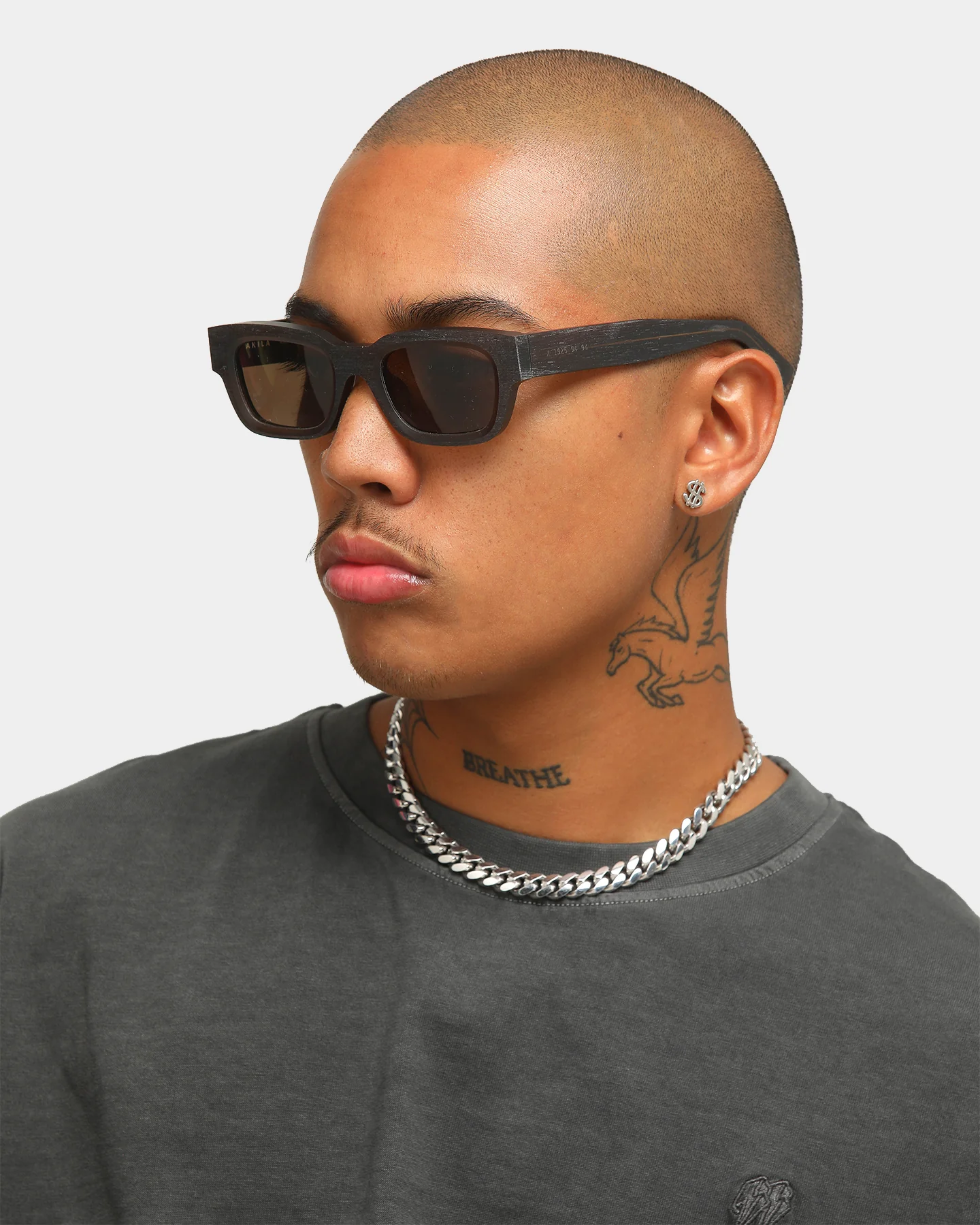 Akila Men's Zed Sunglasses Brown Smoke