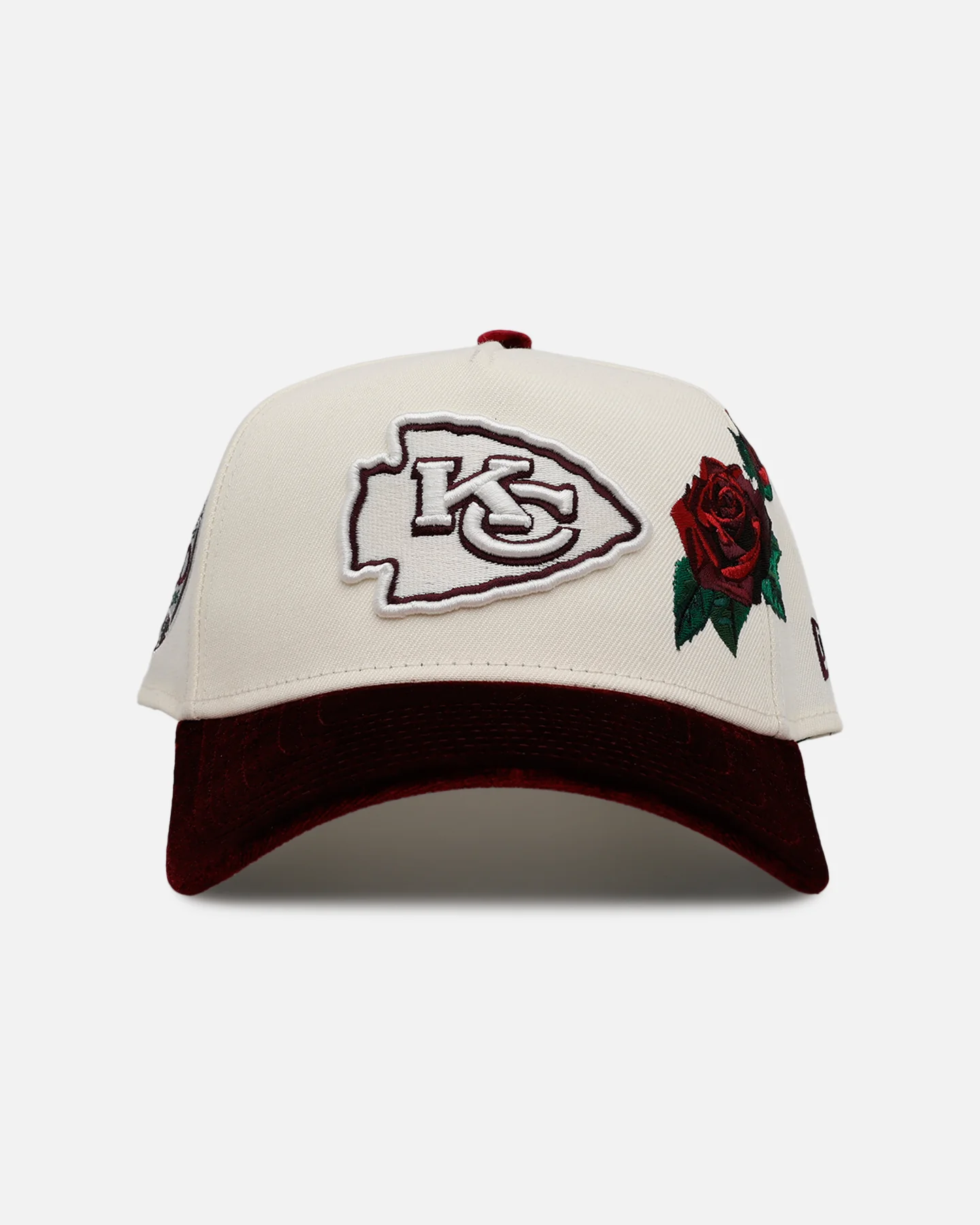 New Era Kansas City Chiefs 'Velvet Roses' 9FORTY A-Frame Snapback Chrome