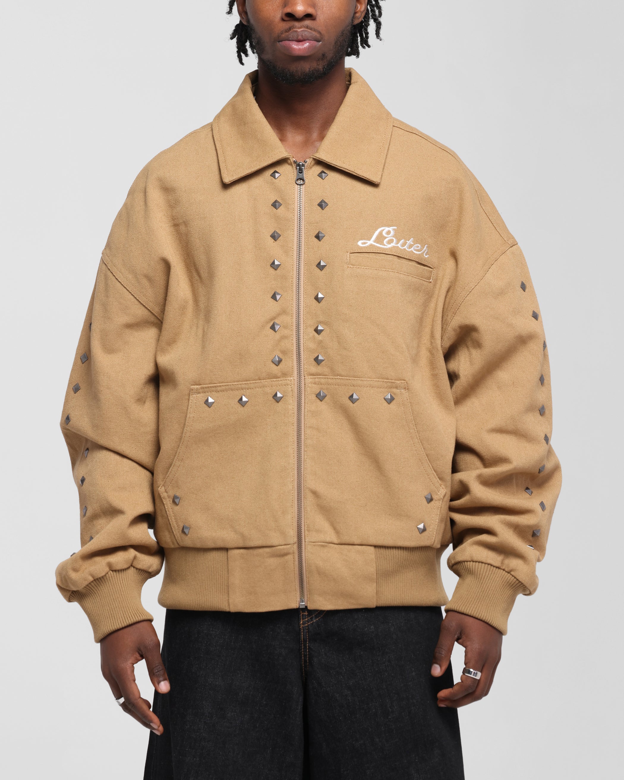 Loiter Chopper Work Jacket Tan