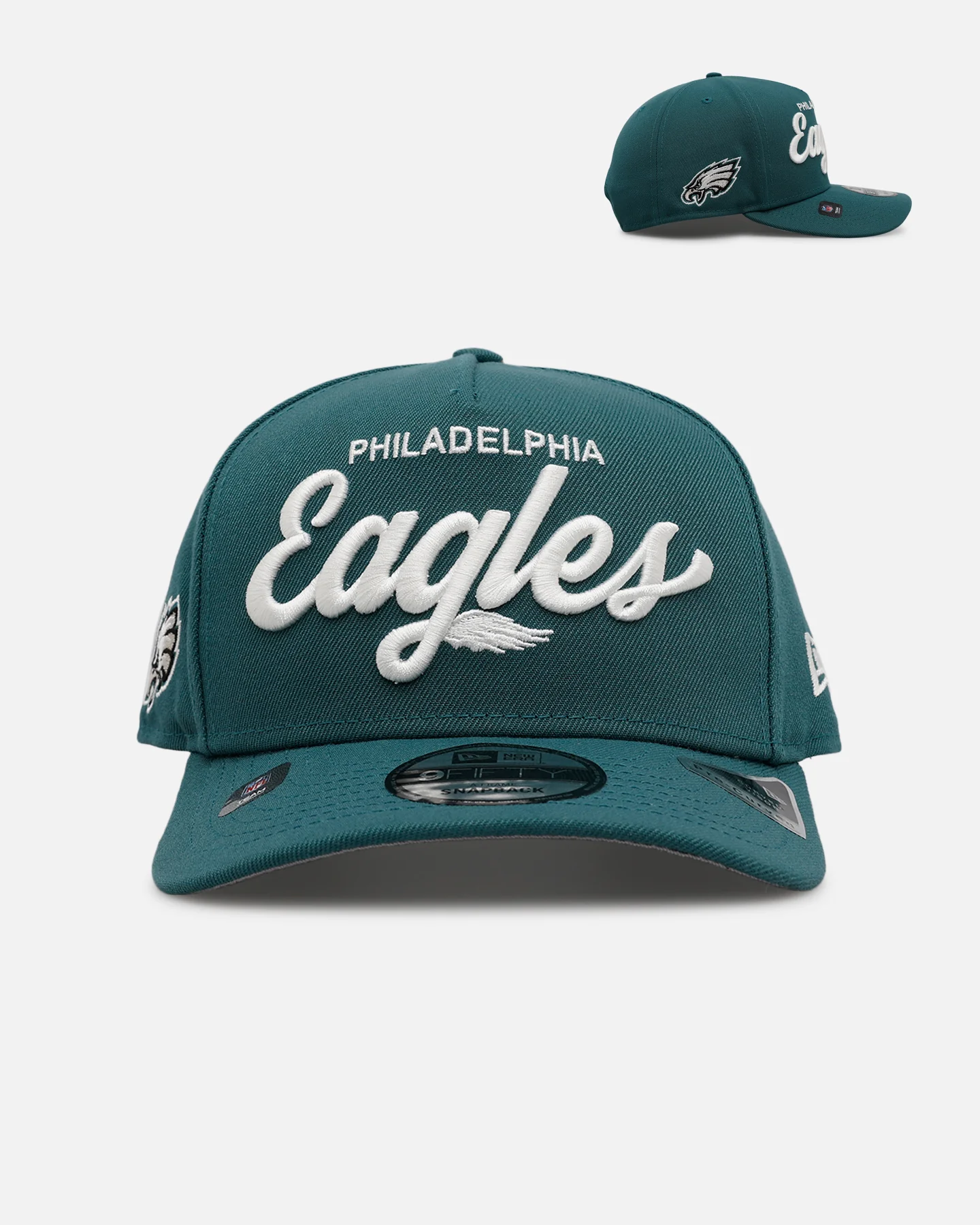New Era Philadelphia Eagles 'Local Play' 9FIFTY A-Frame Snapback Official Team Color