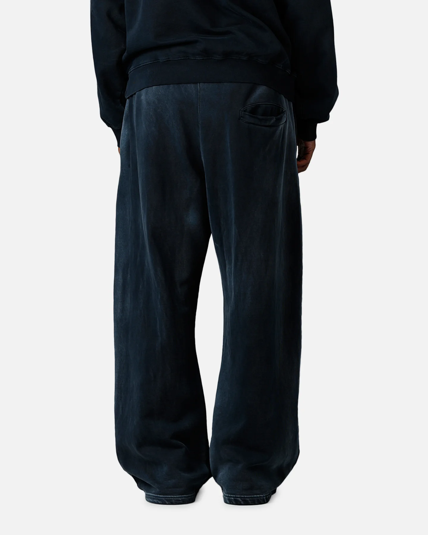 American Thrift Wide Leg Pants Washed Black