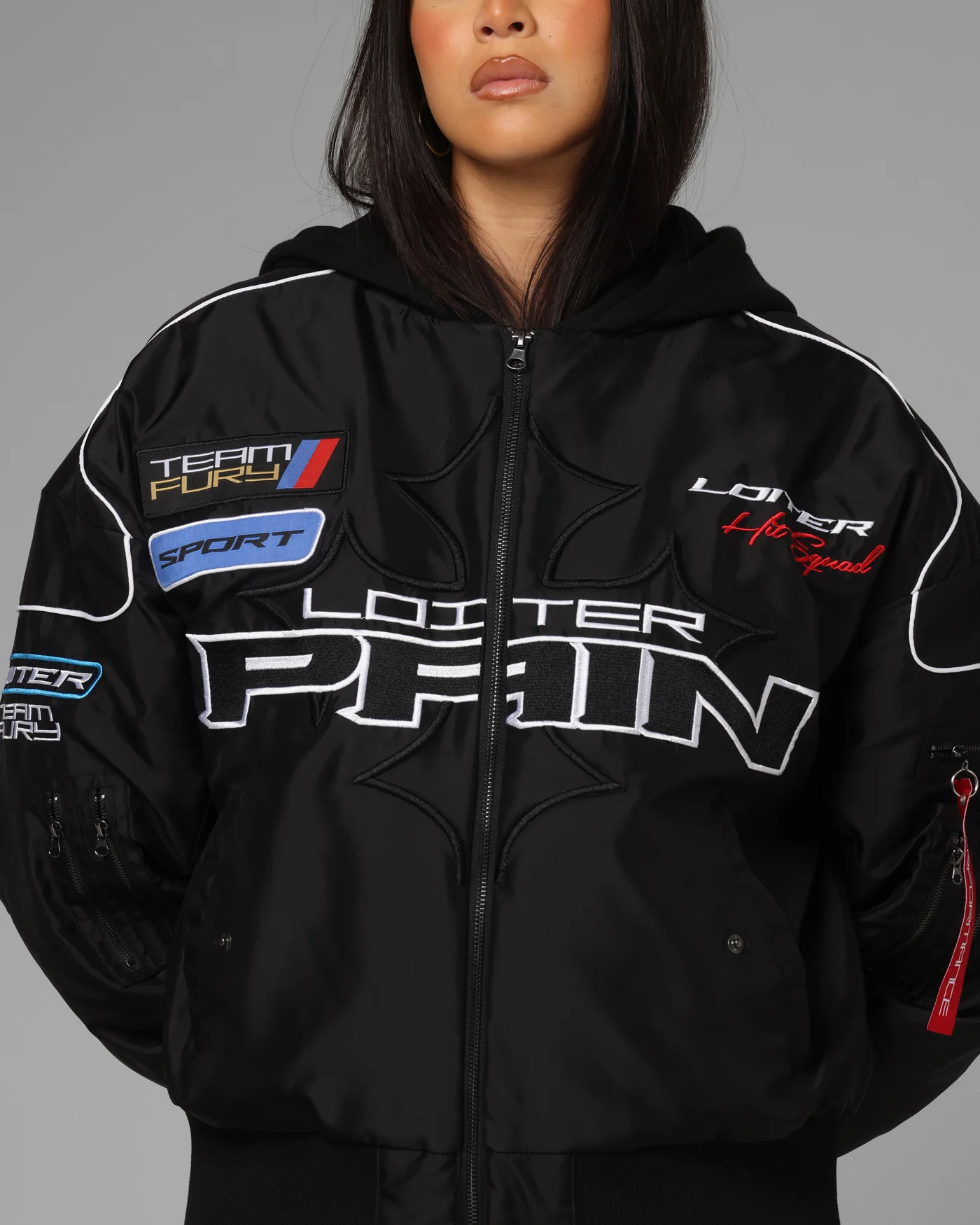 Loiter Performance F-16 Jacket Black