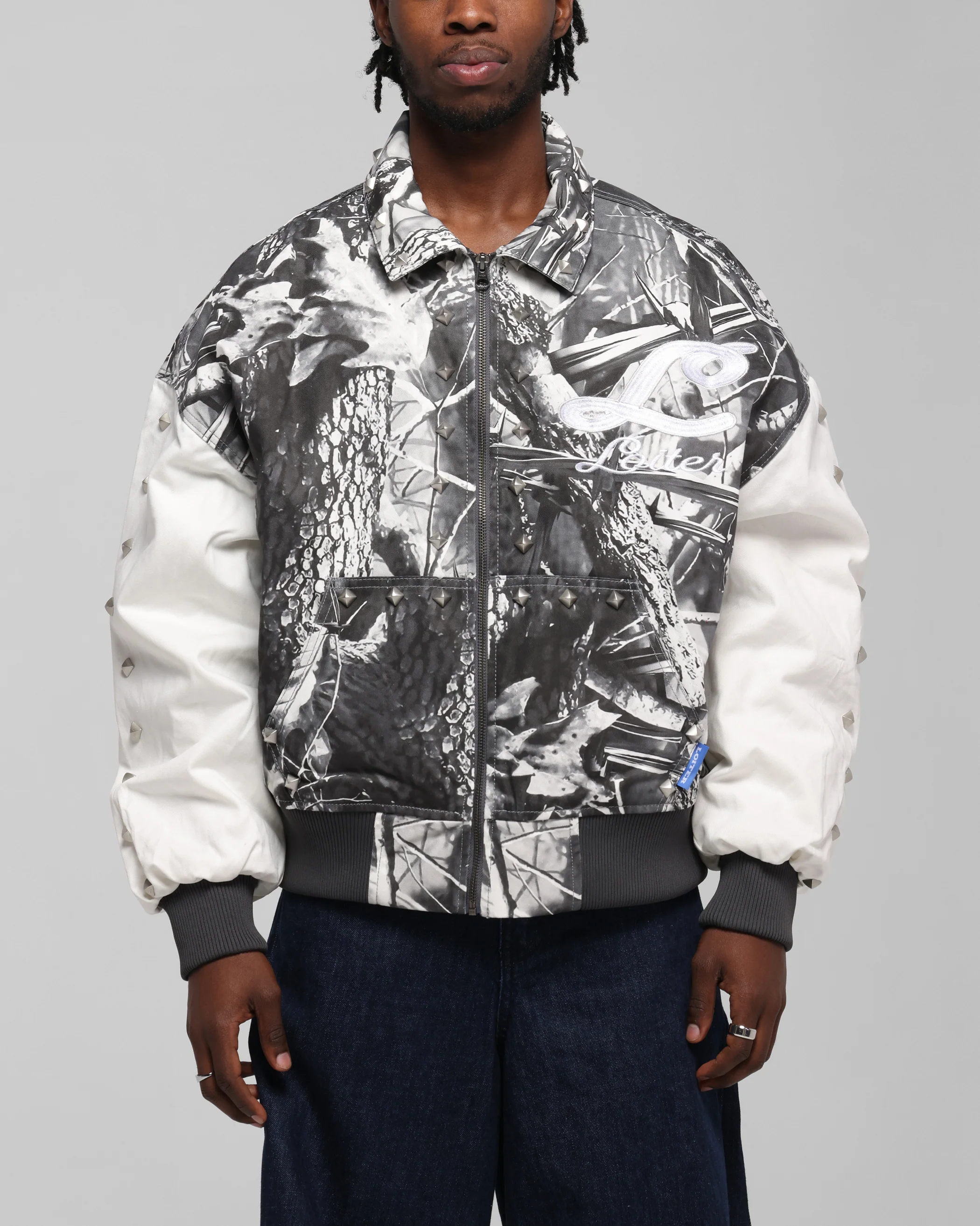Loiter Frontier Varsity Jacket Real Tree Camo