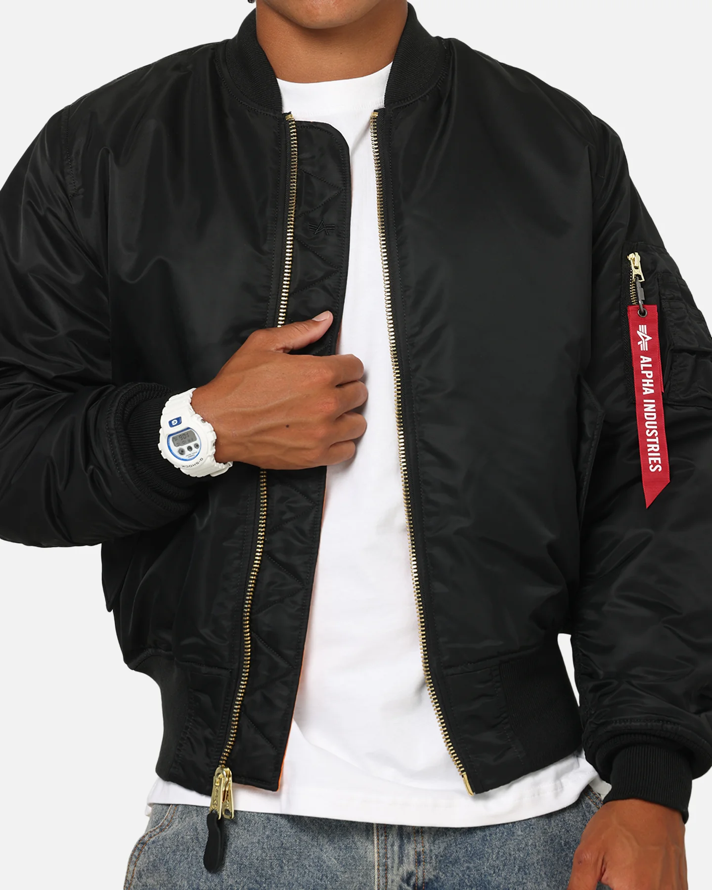 Alpha Industries Alpha MA-1 Flight Jacket Black