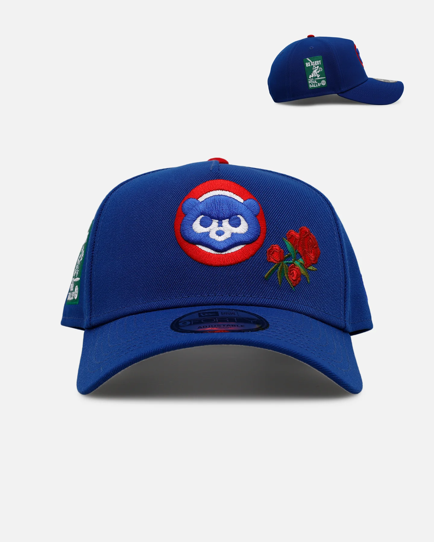 New Era Chicago Cubs 'Official Team Color Rose' 9FORTY A-Frame Snapback Official Team Color