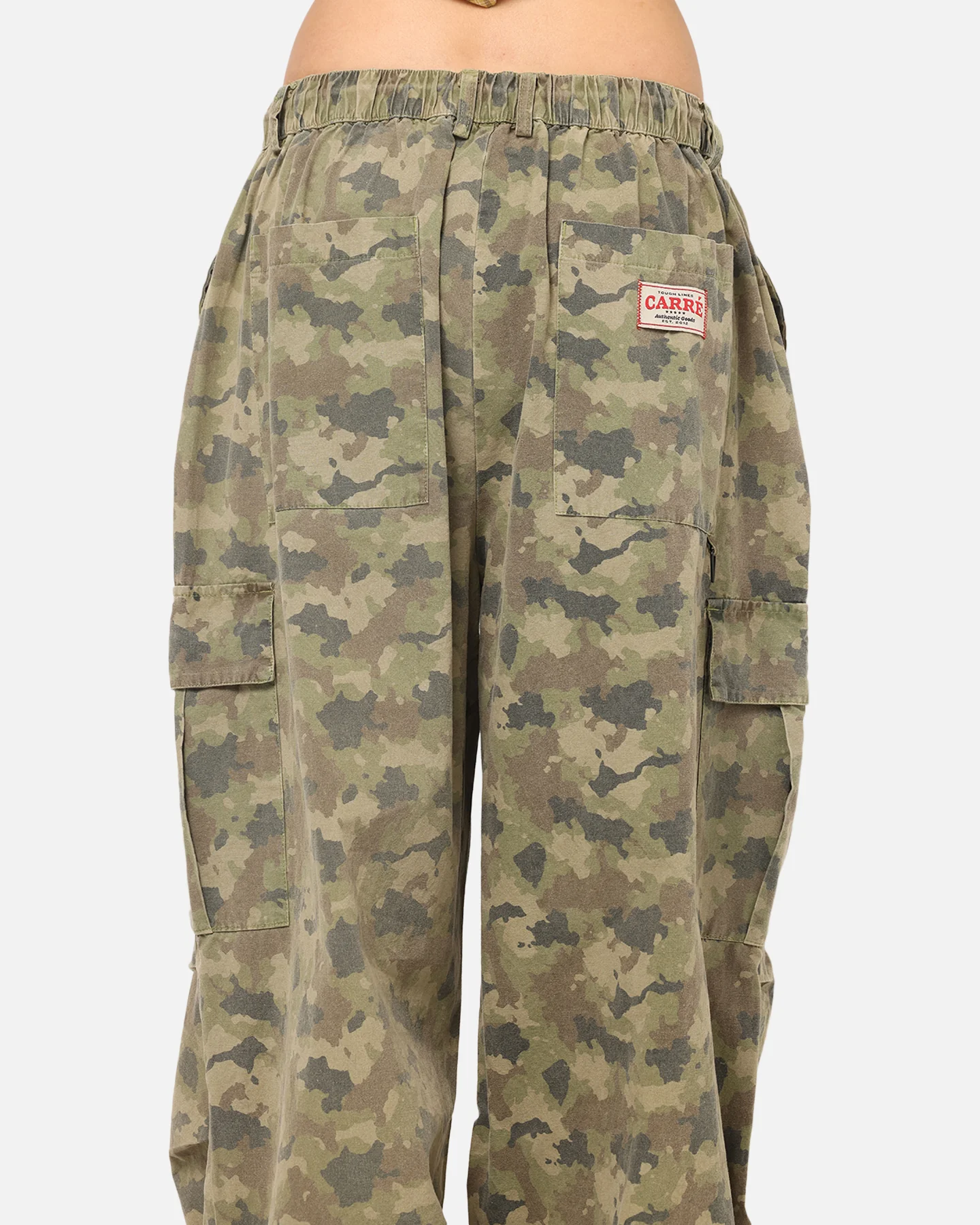 Carre Baggy Cargo Pants Camo
